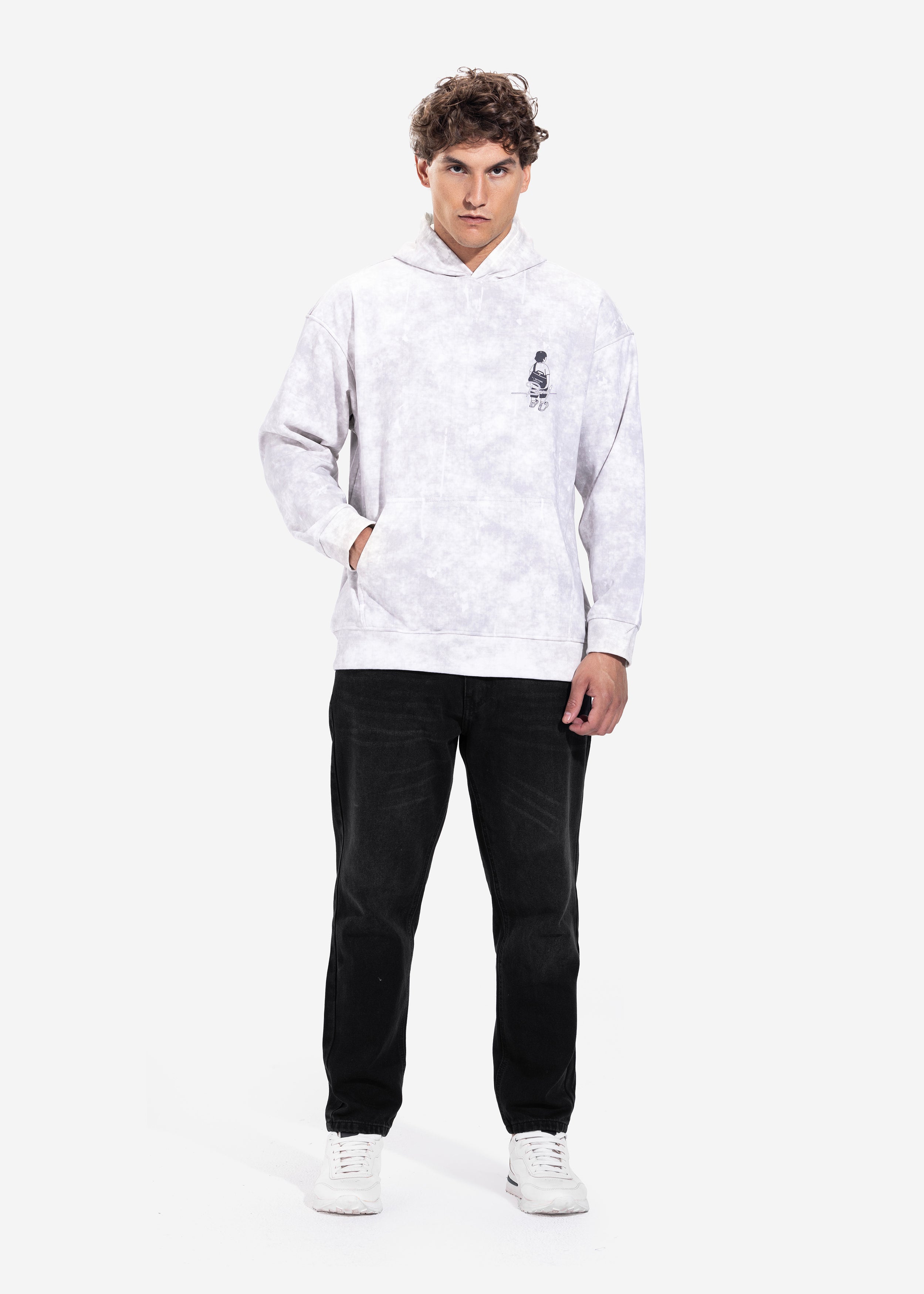 Hoodie - Men - Printed