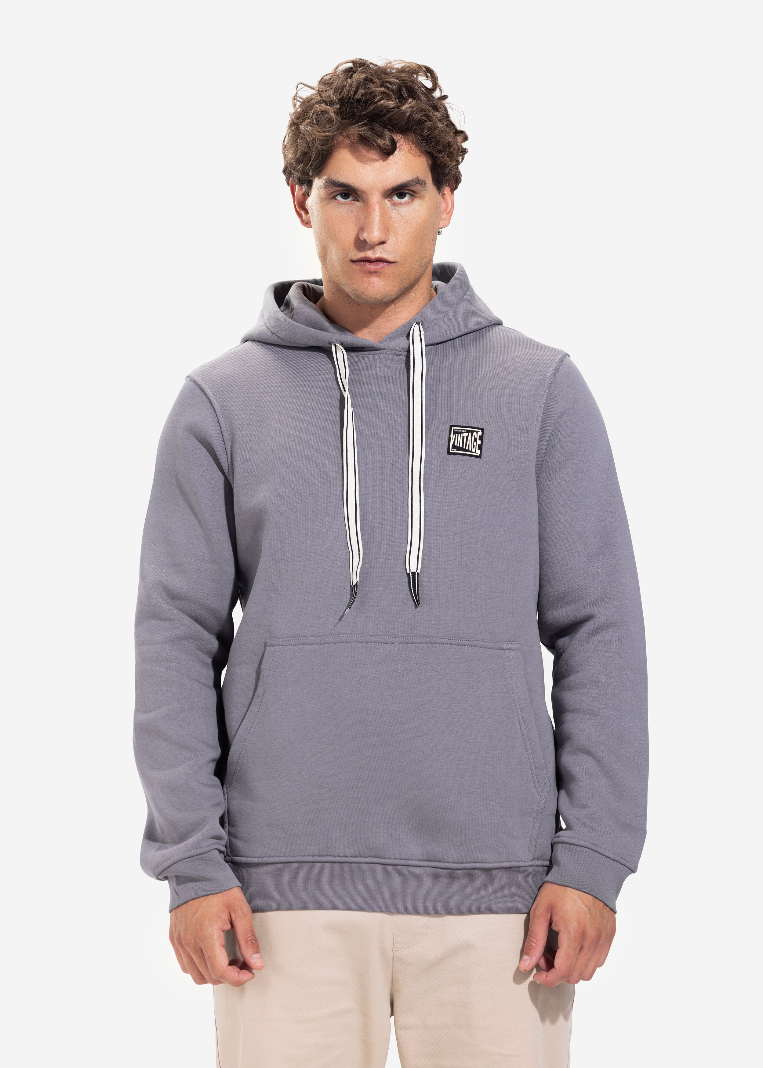 Hoodie - Men - Plain