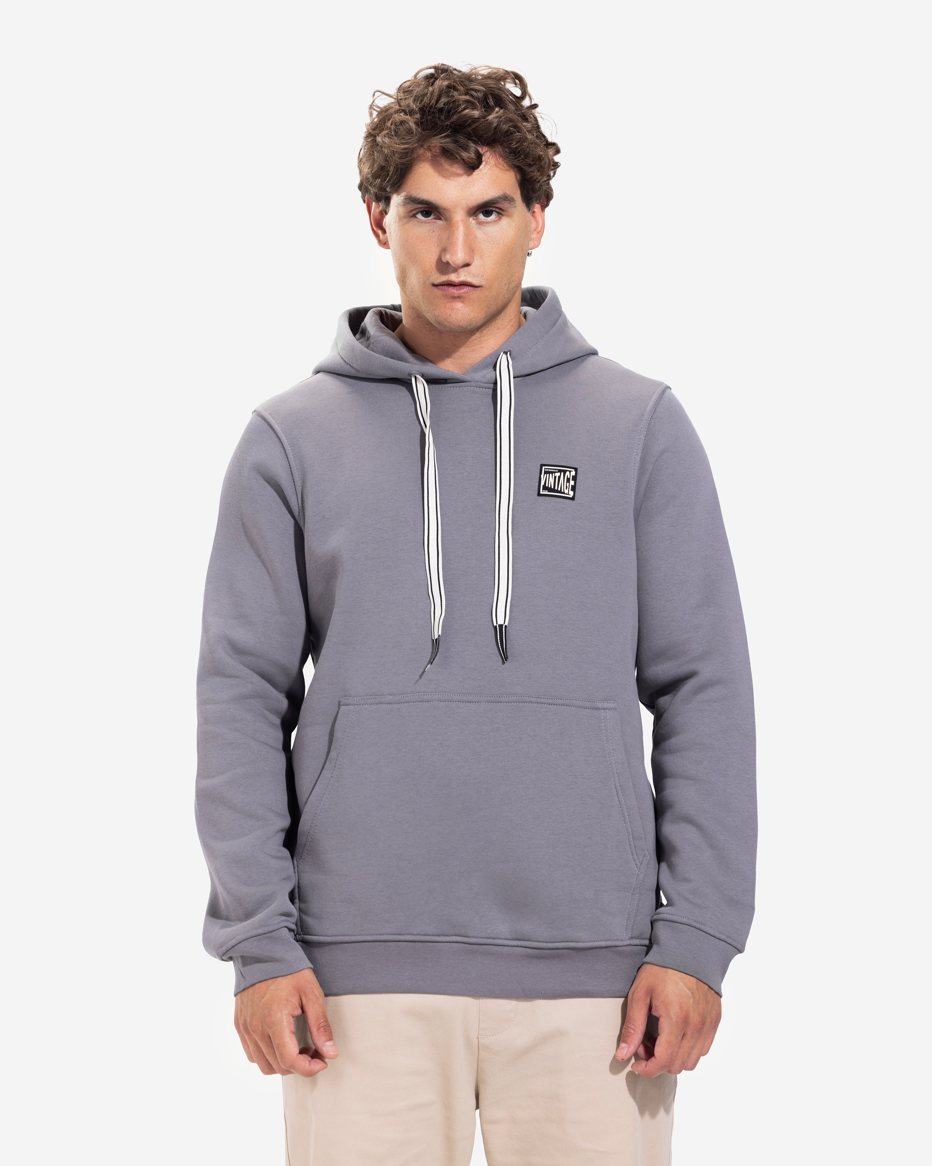 Hoodie - Men - Plain