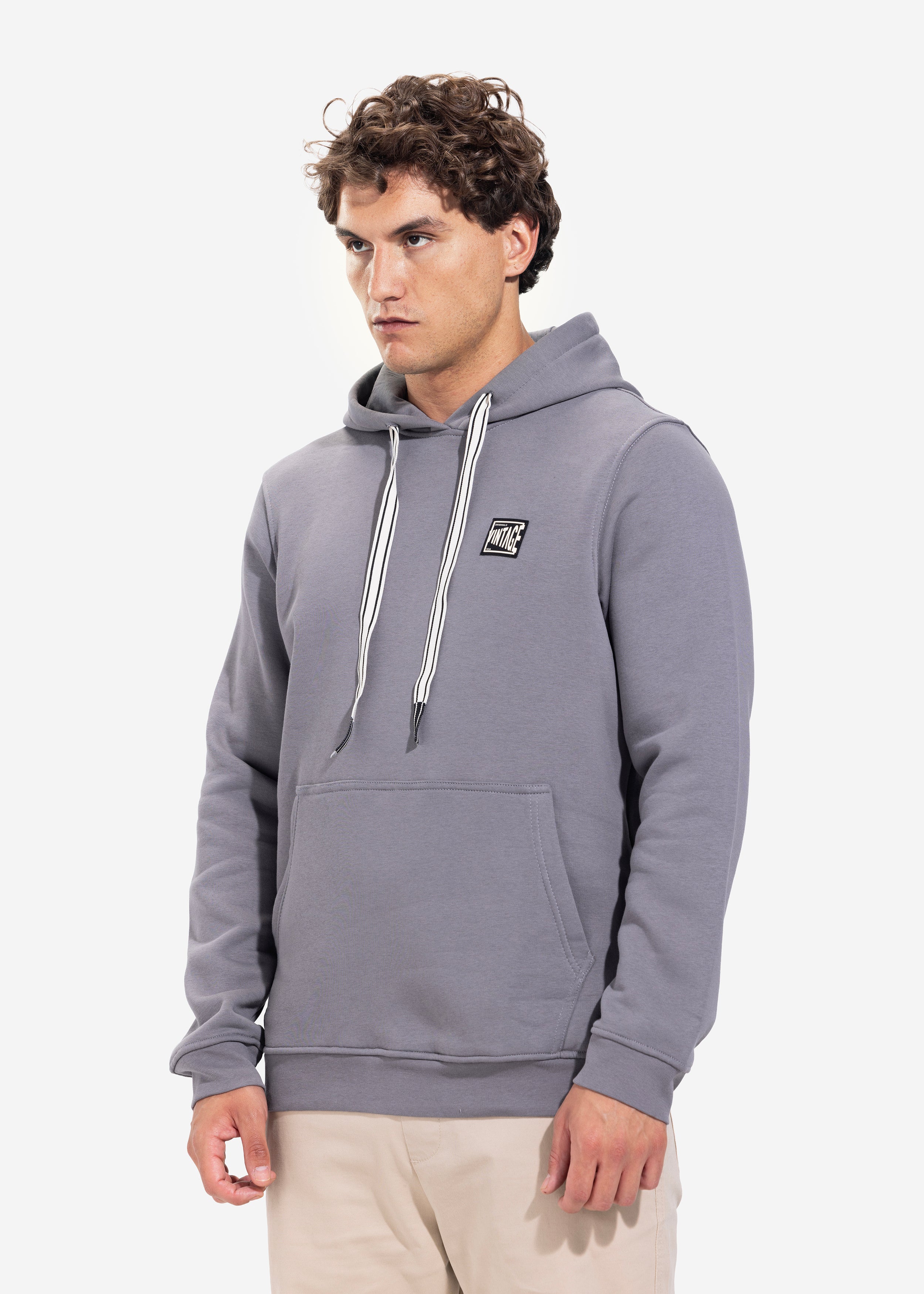 Hoodie - Men - Plain