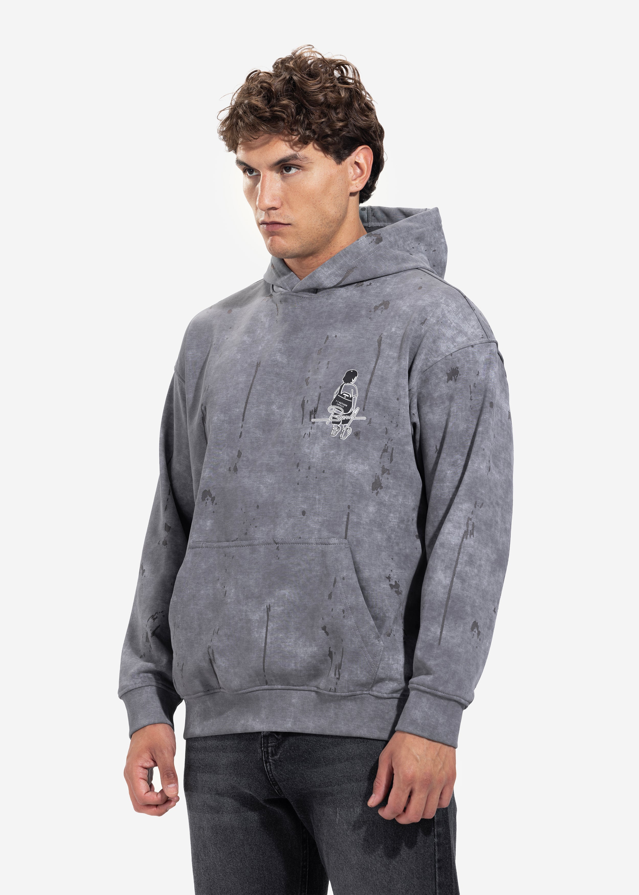 Hoodie - Men - Printed