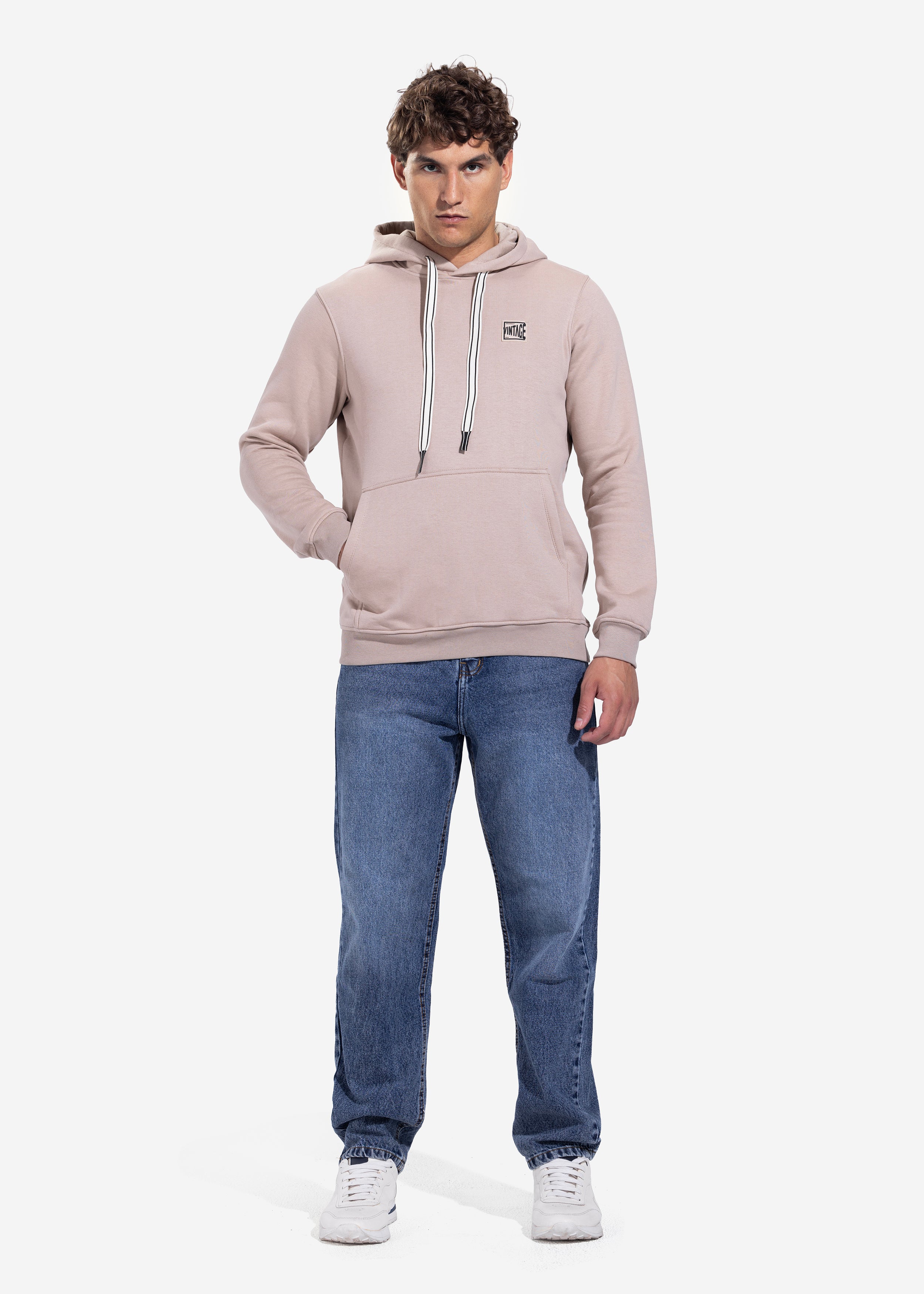 Hoodie - Men - Plain