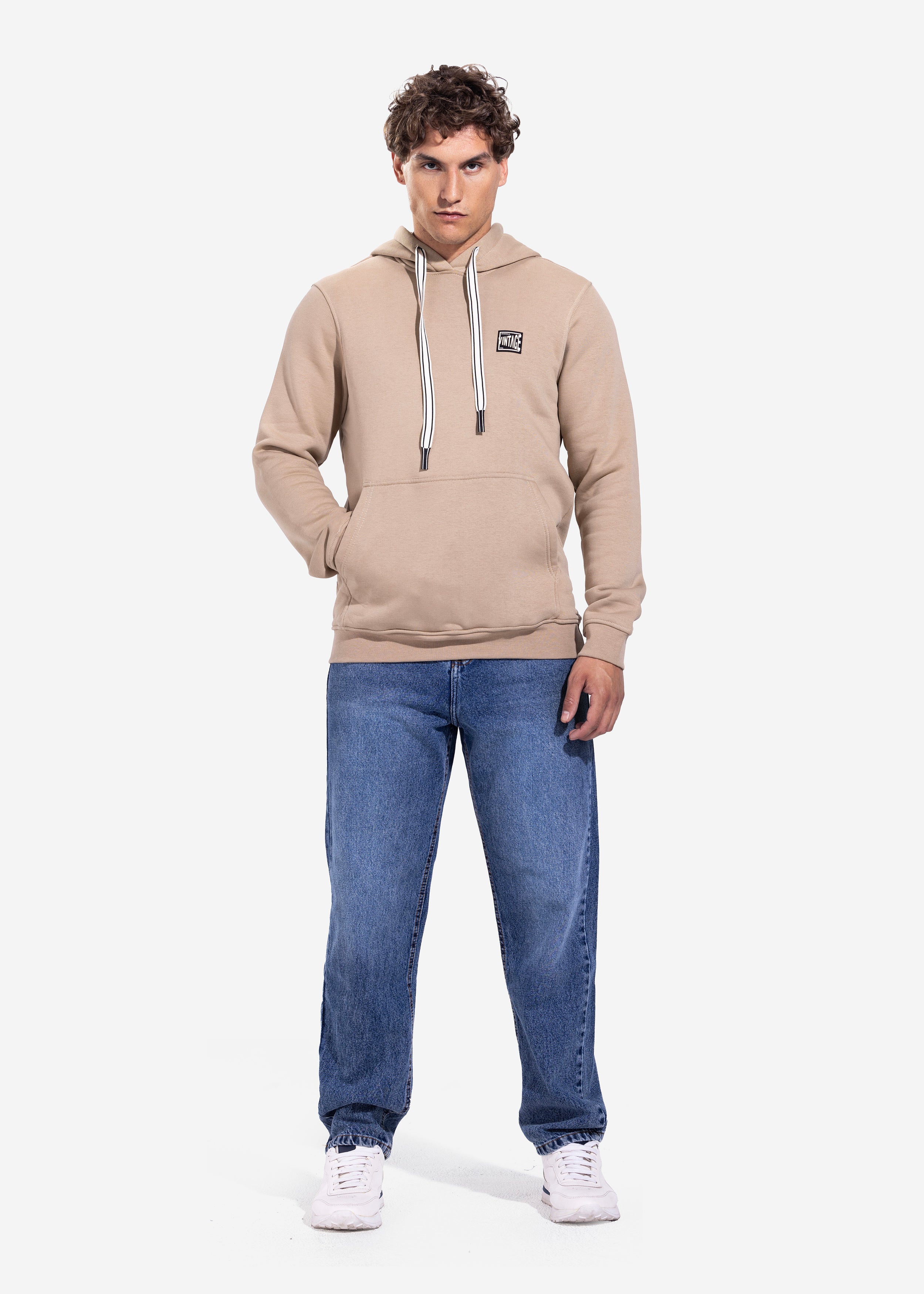 Hoodie - Men - Plain