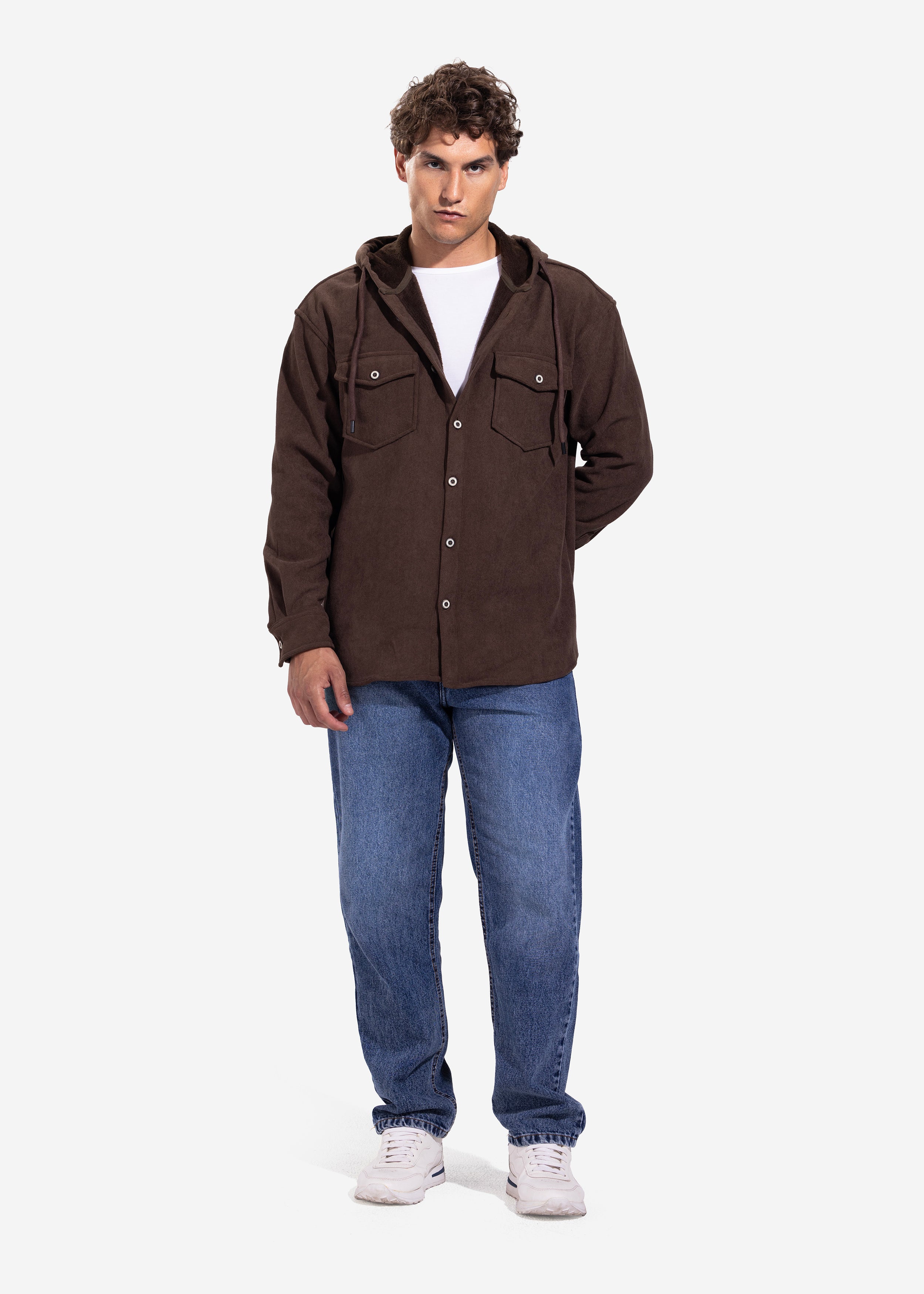 long sleeve shirt - Men - Plain