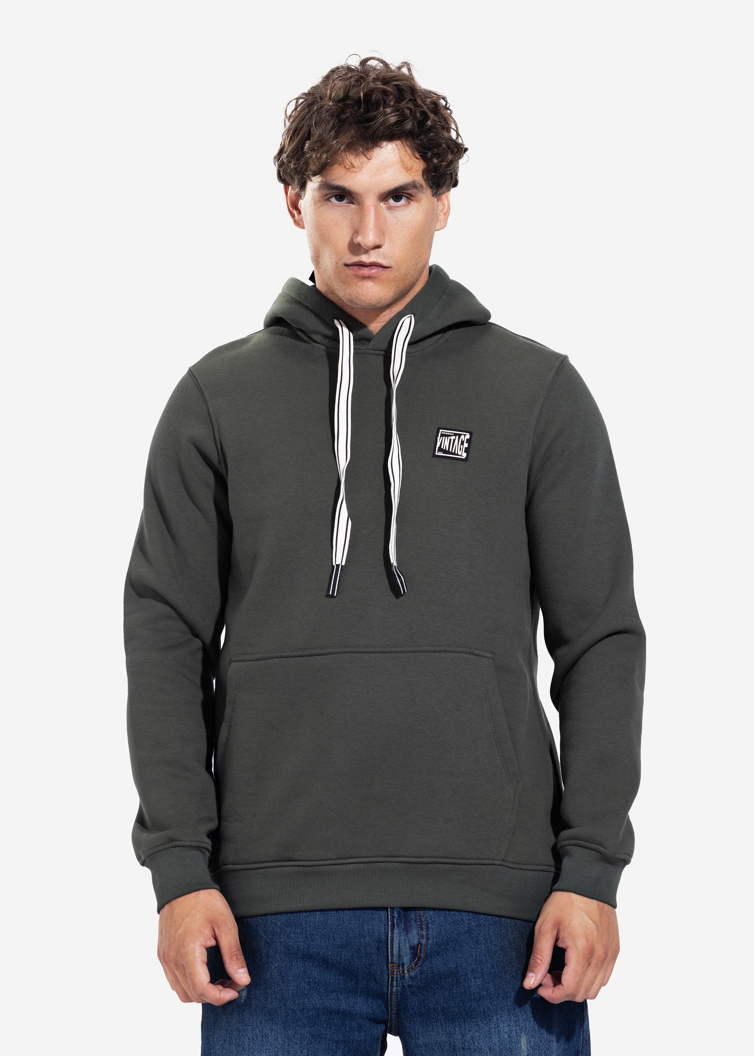 Hoodie - Men - Plain