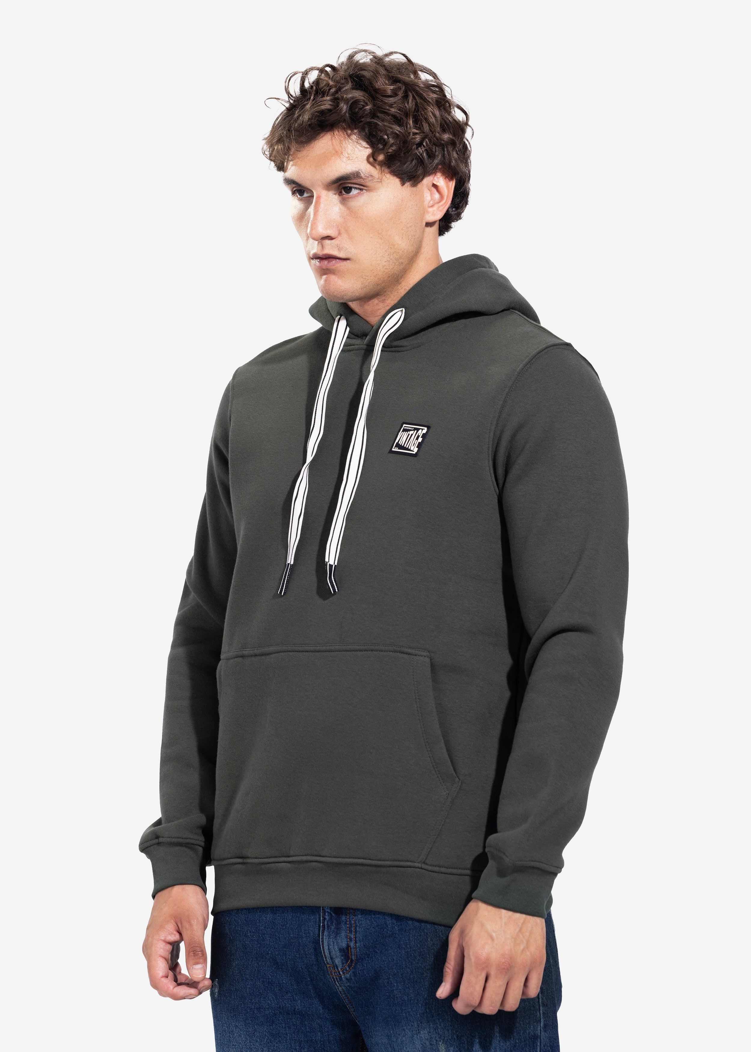 Hoodie - Men - Plain