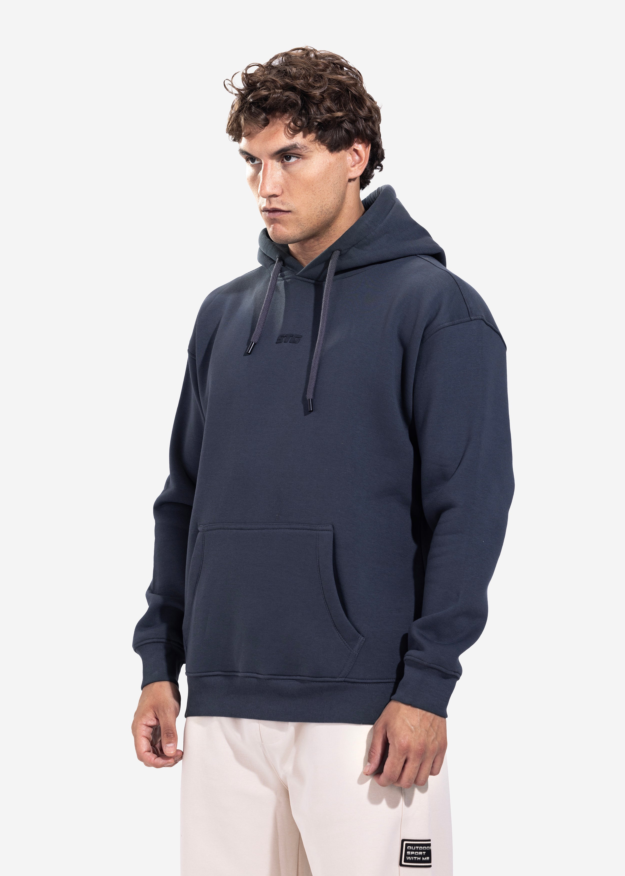 Hoodie - Men - Plain