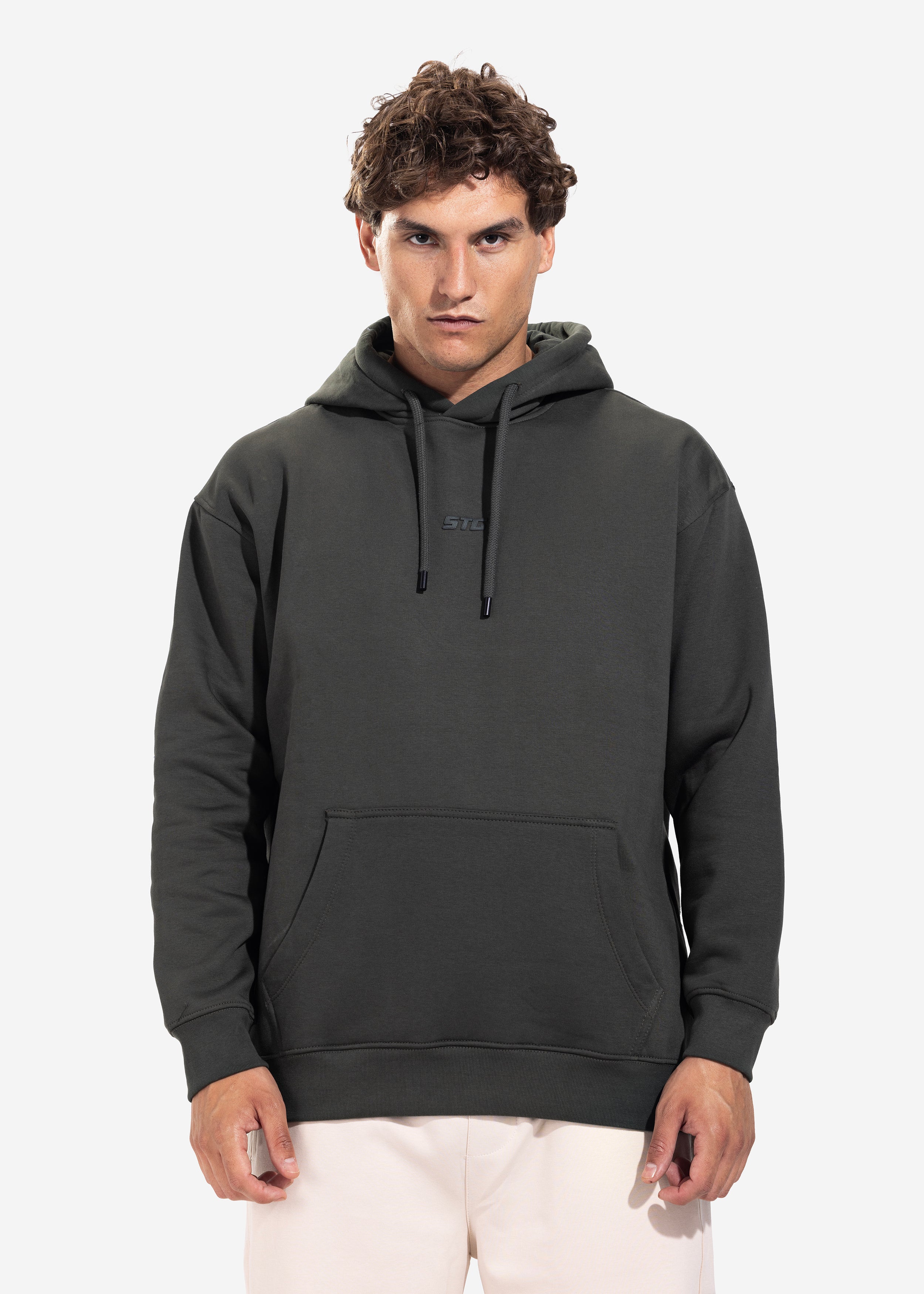 Hoodie - Men - Plain