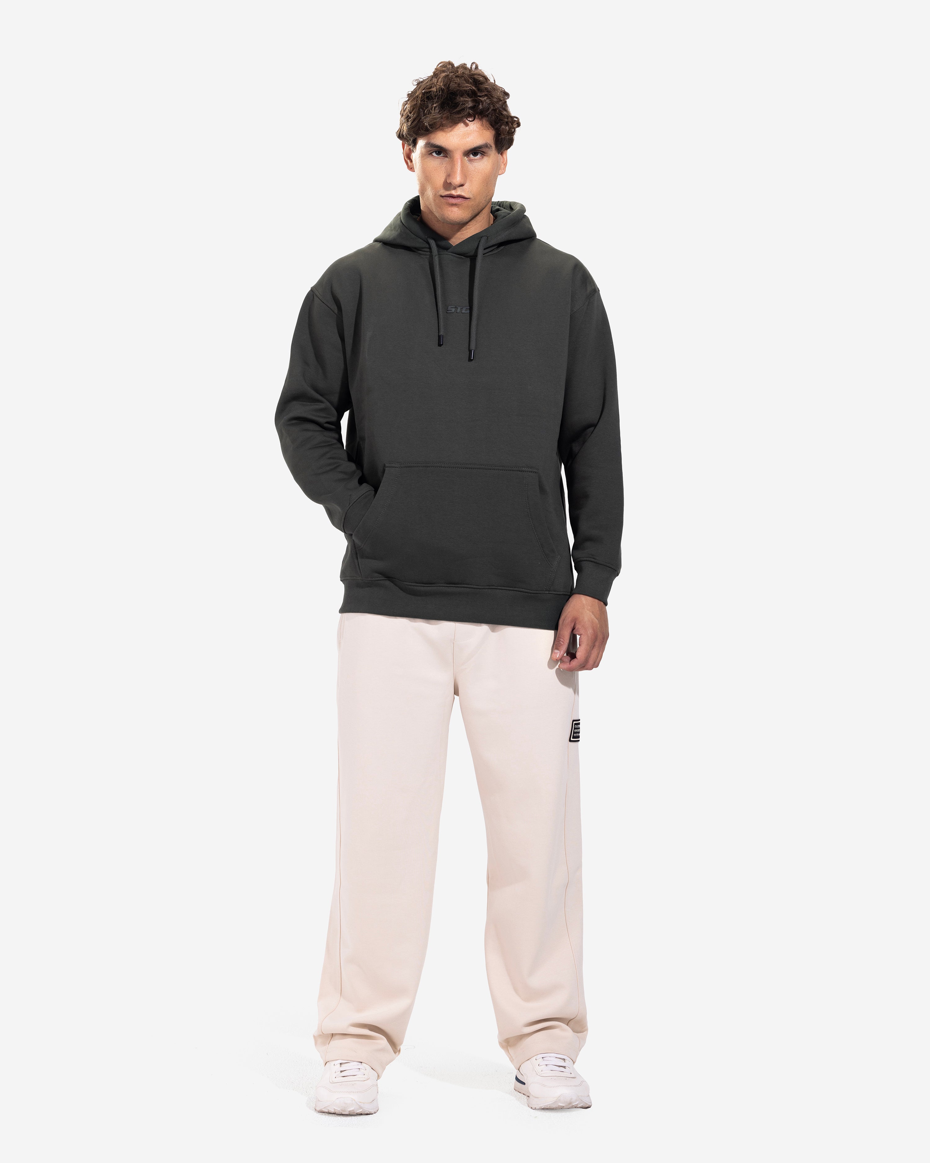 Hoodie - Men - Plain