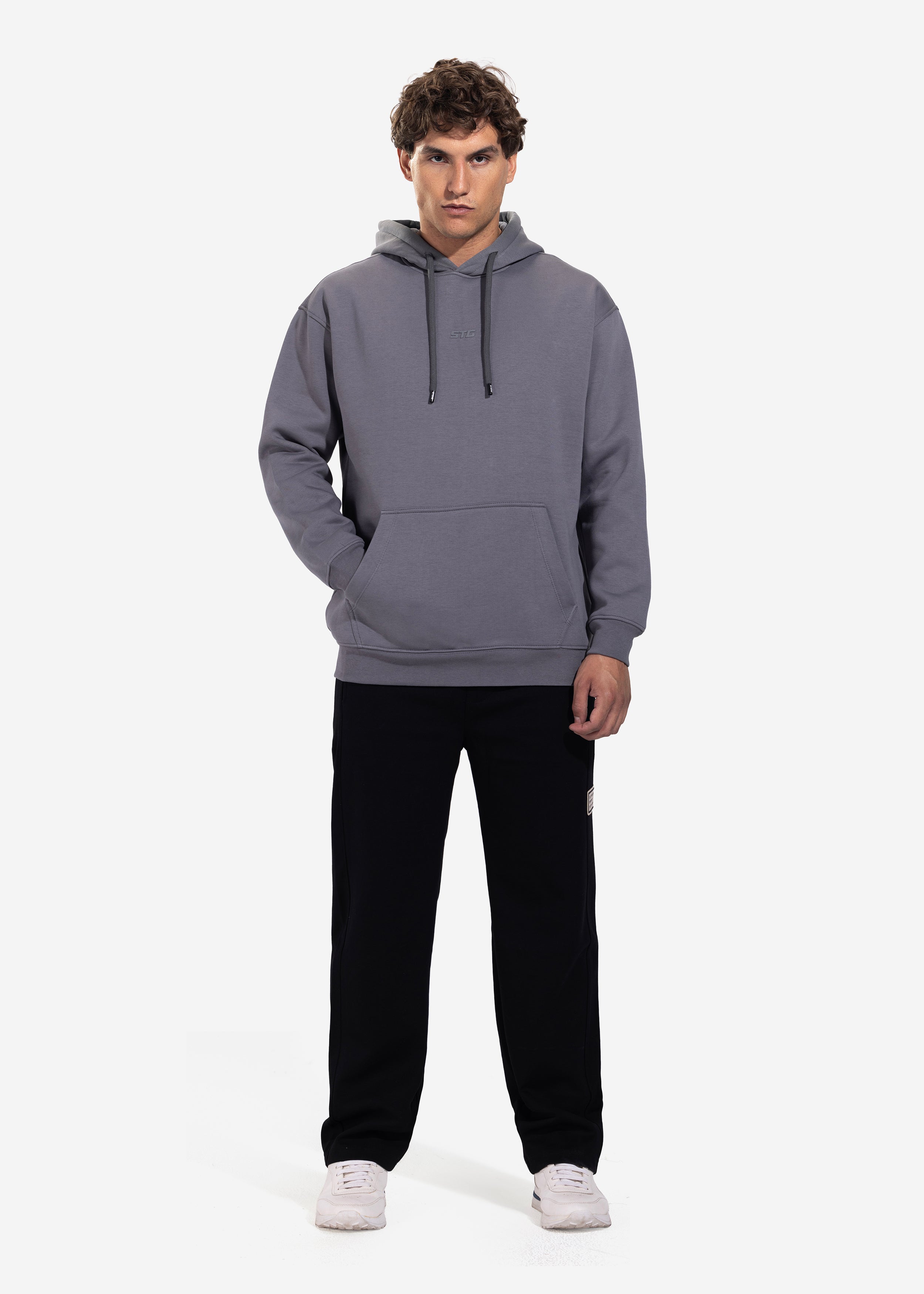 Hoodie - Men - Plain
