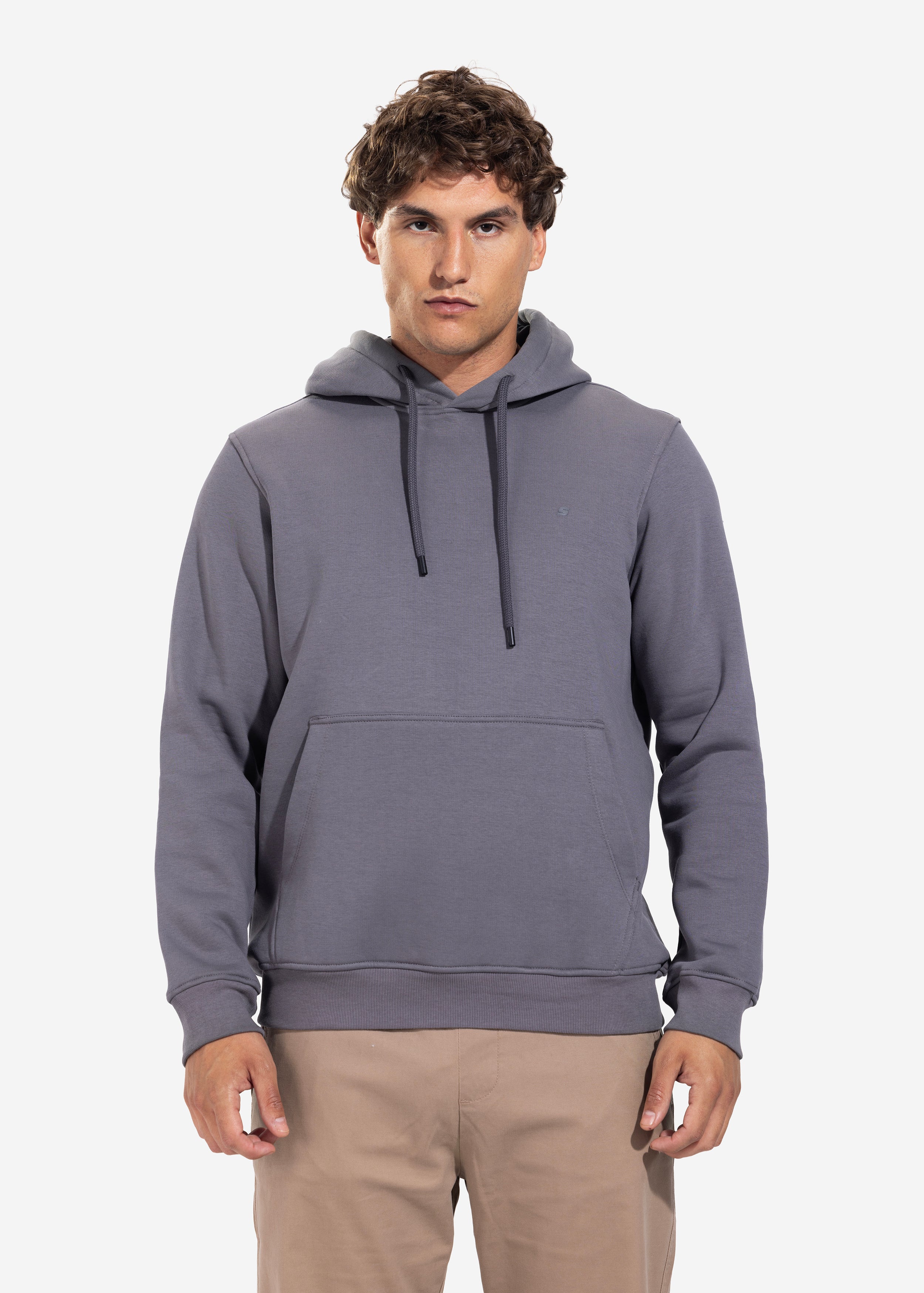 Hoodie - Men - Plain