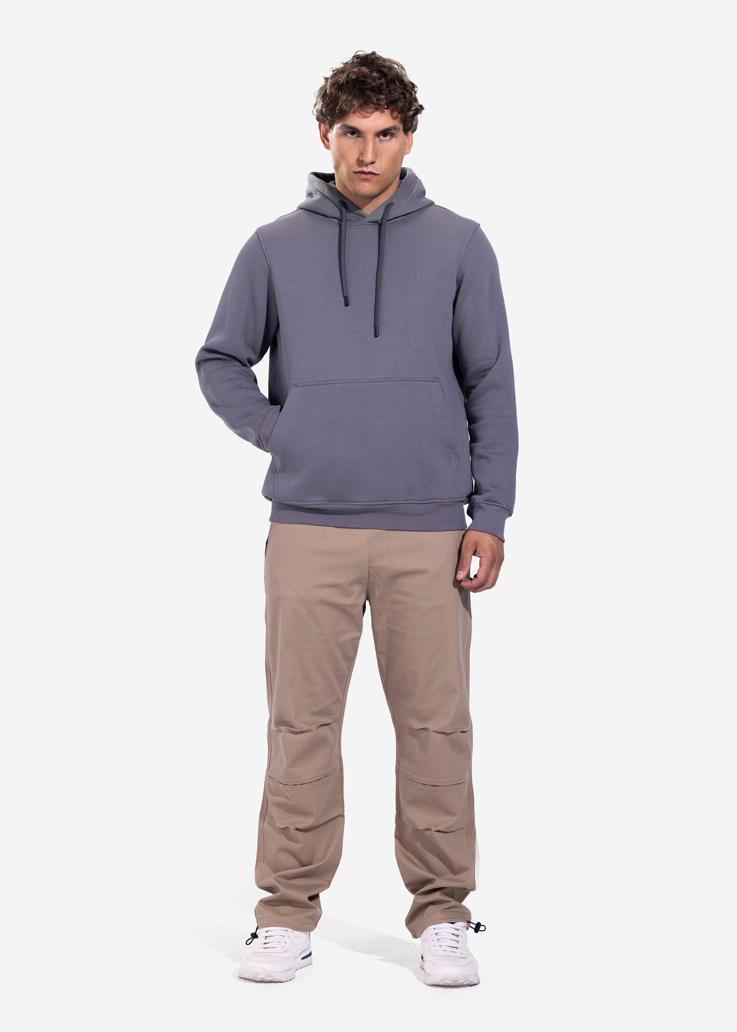 Hoodie - Men - Plain