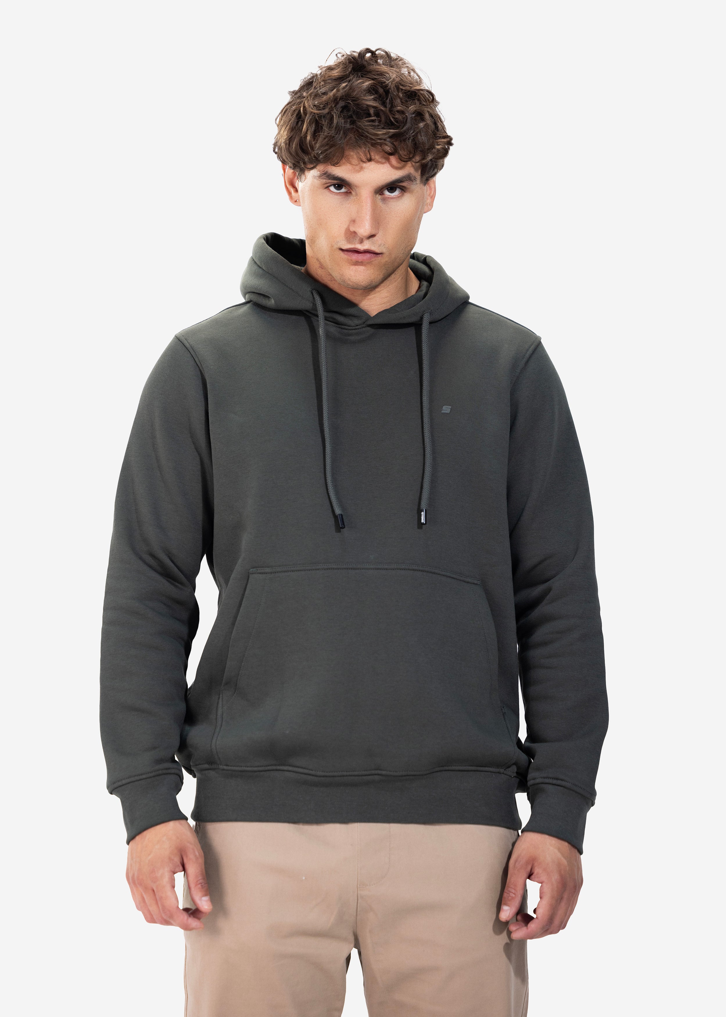 Hoodie - Men - Plain