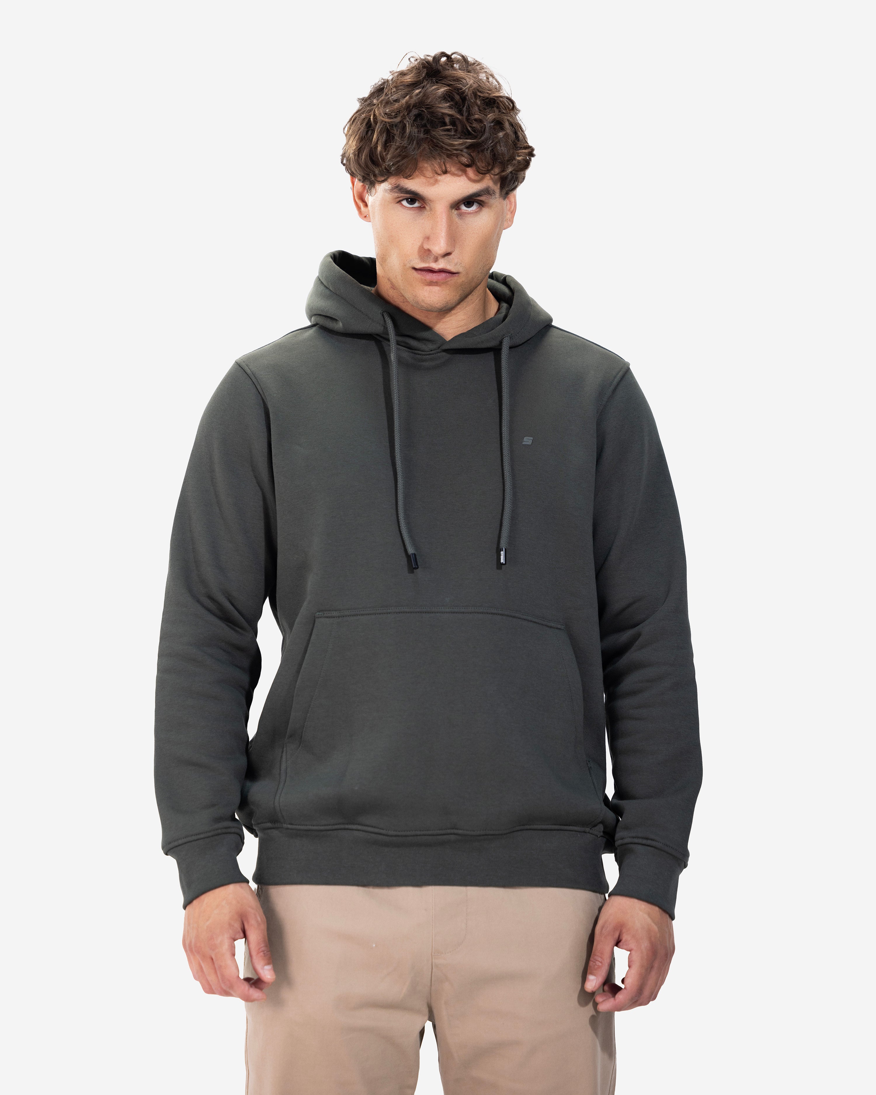 Hoodie - Men - Plain