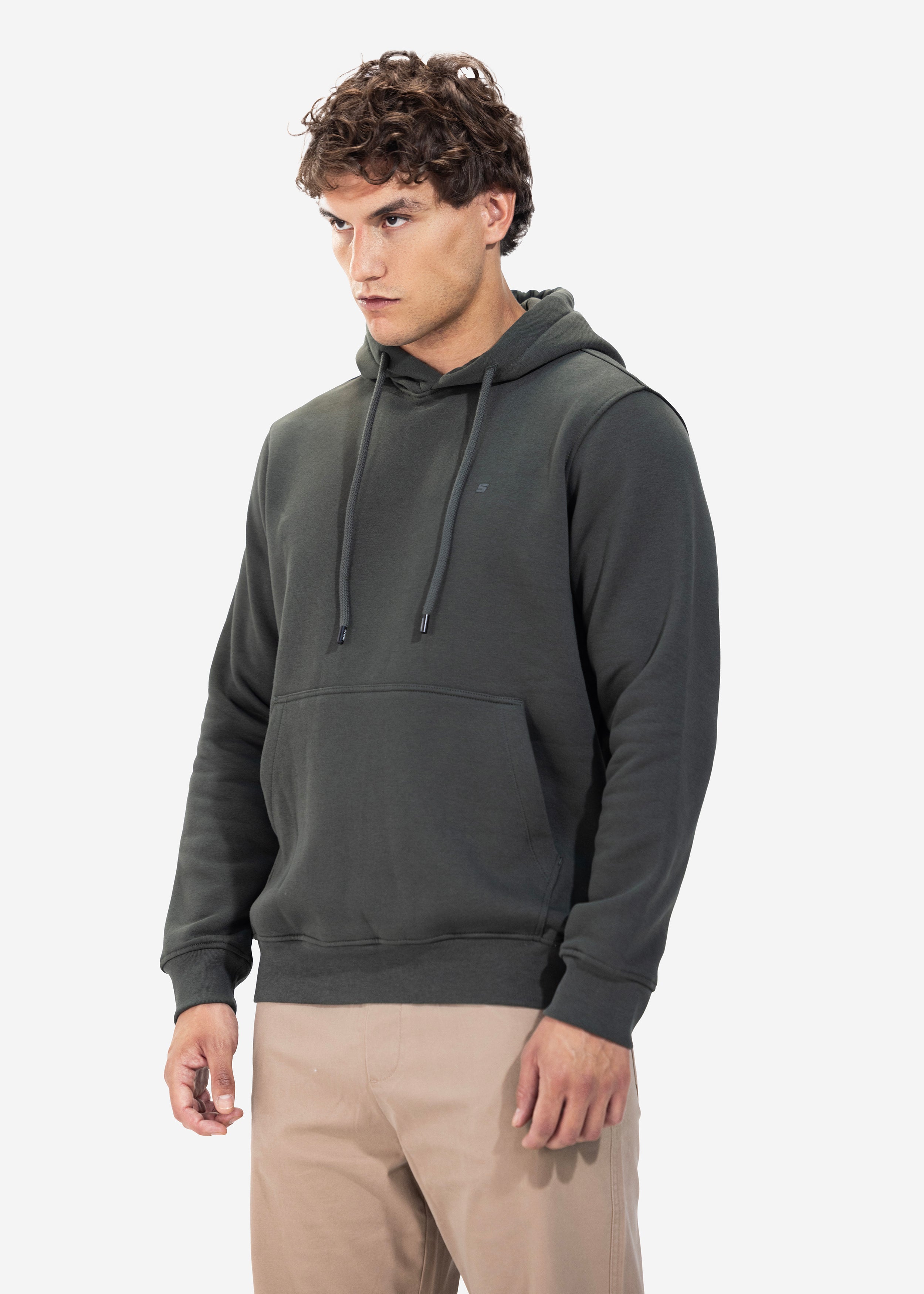 Hoodie - Men - Plain