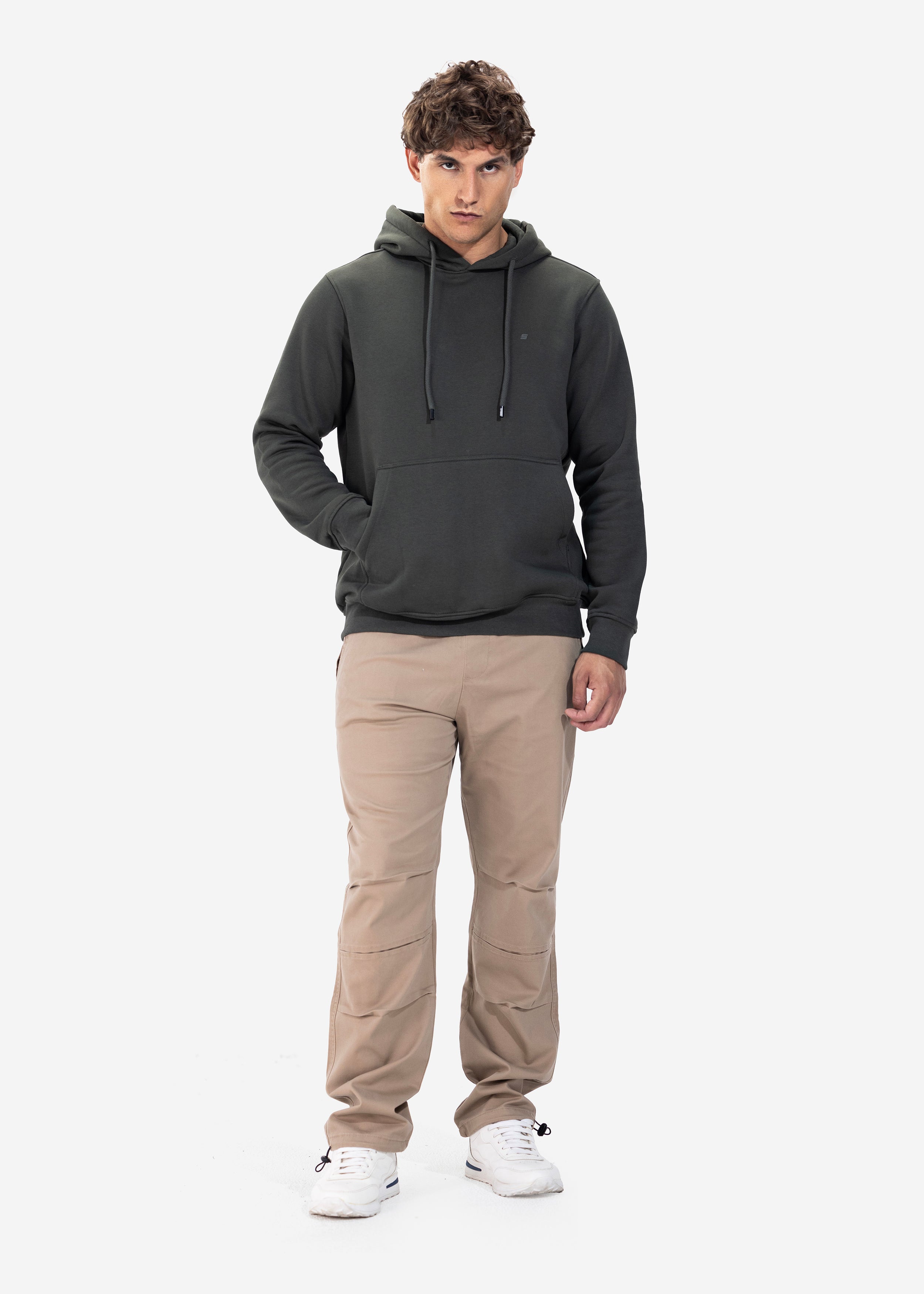 Hoodie - Men - Plain