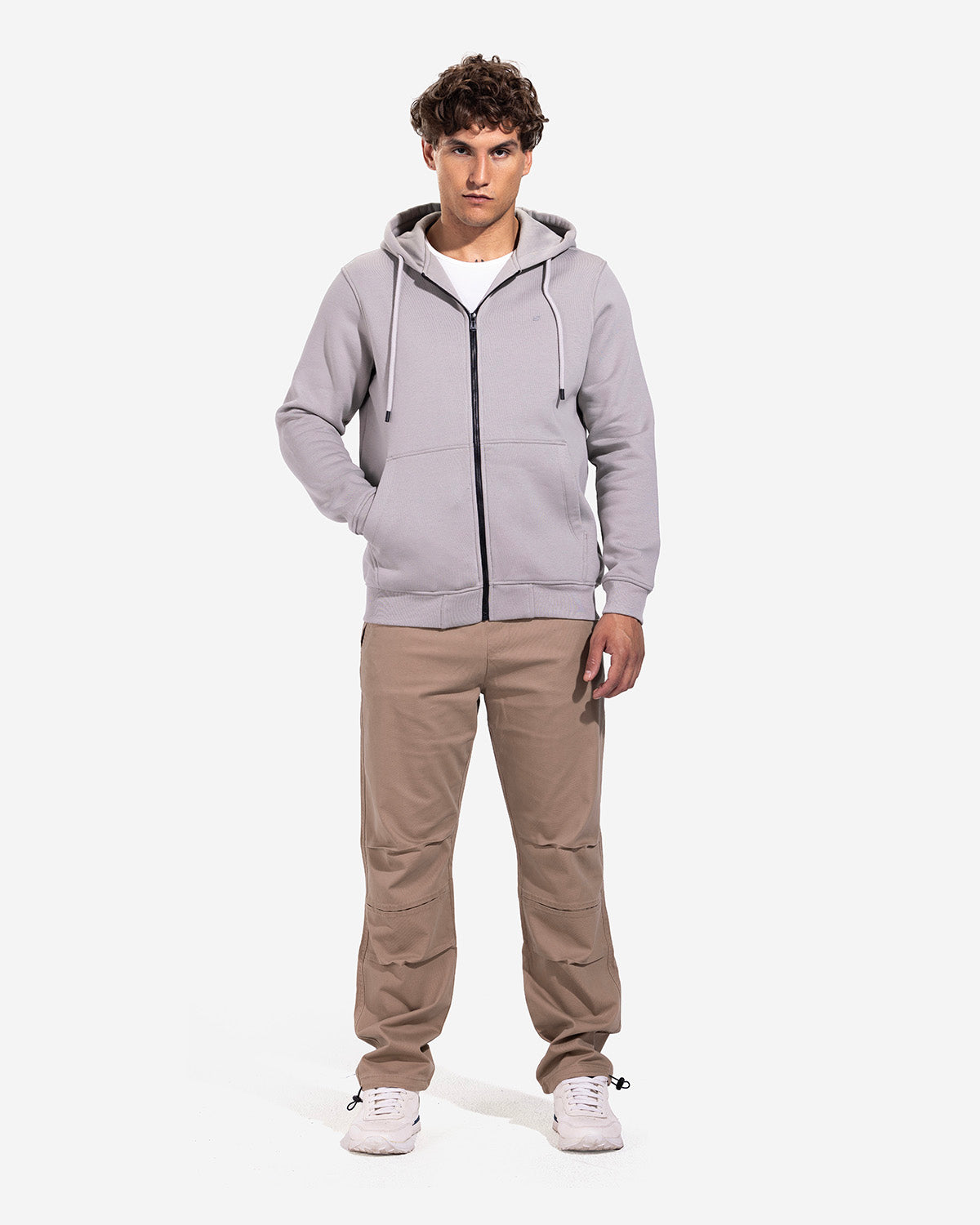 Hoodie - Men - Plain