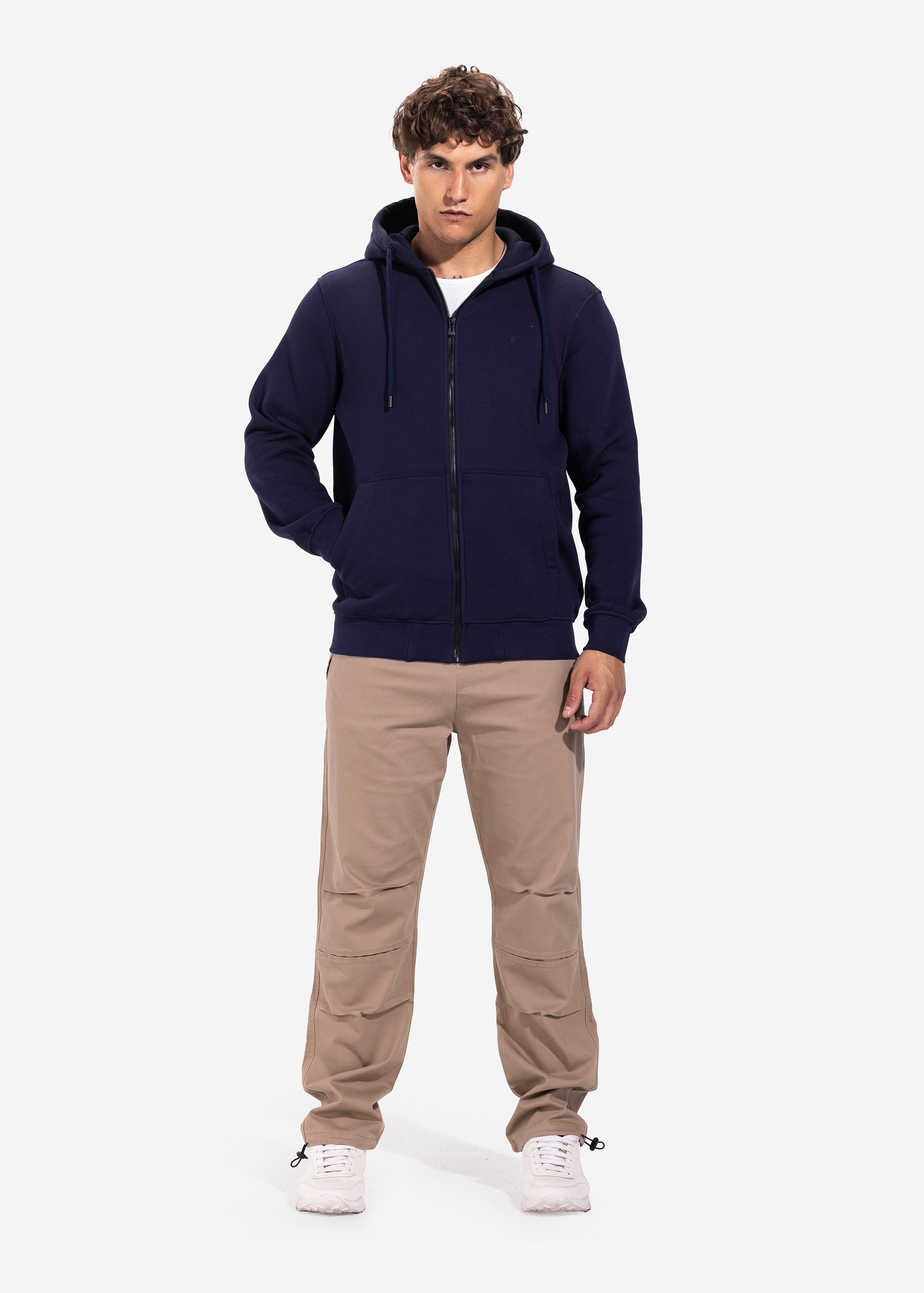 Hoodie - Men - Plain
