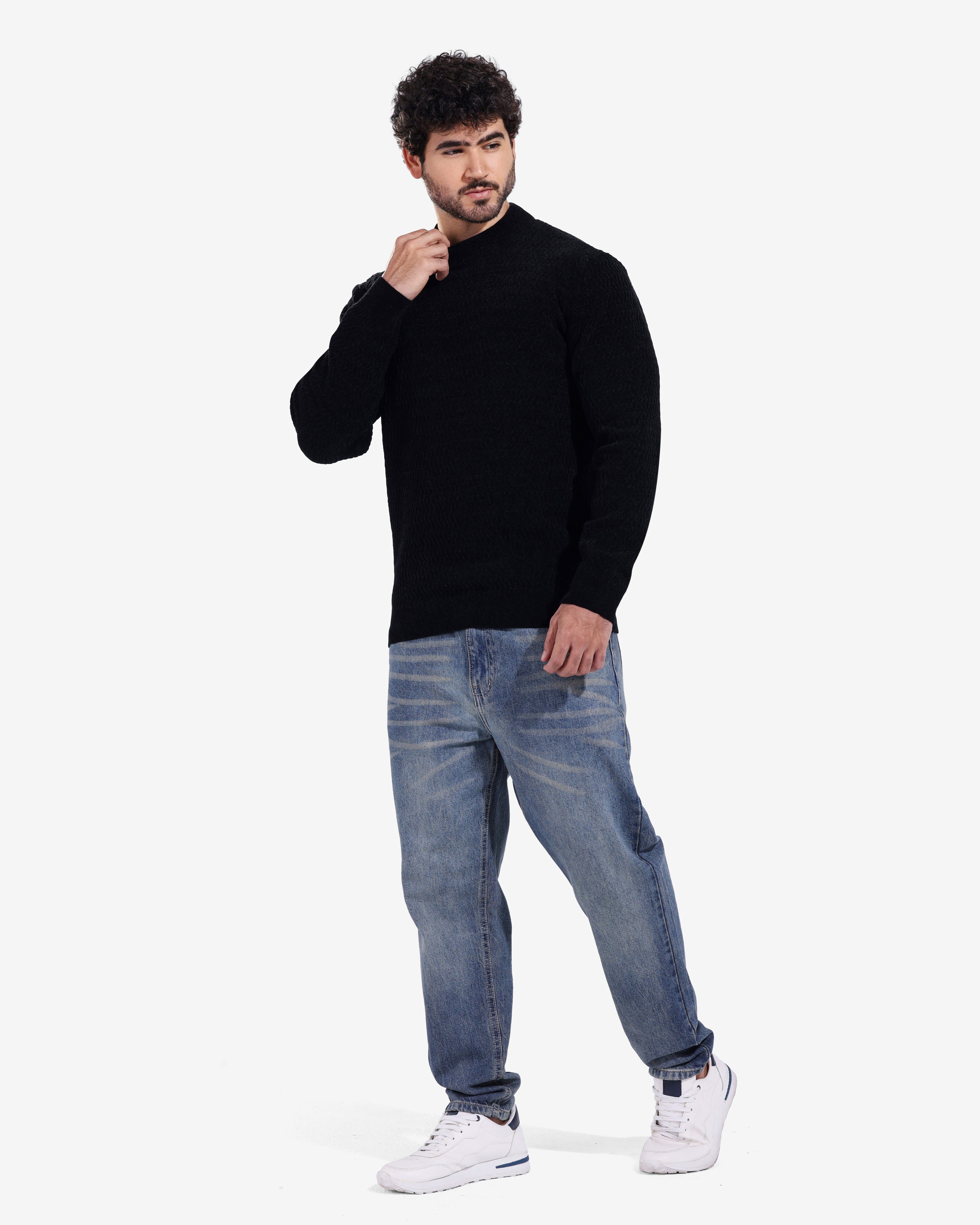 Pullover - Men - Plain
