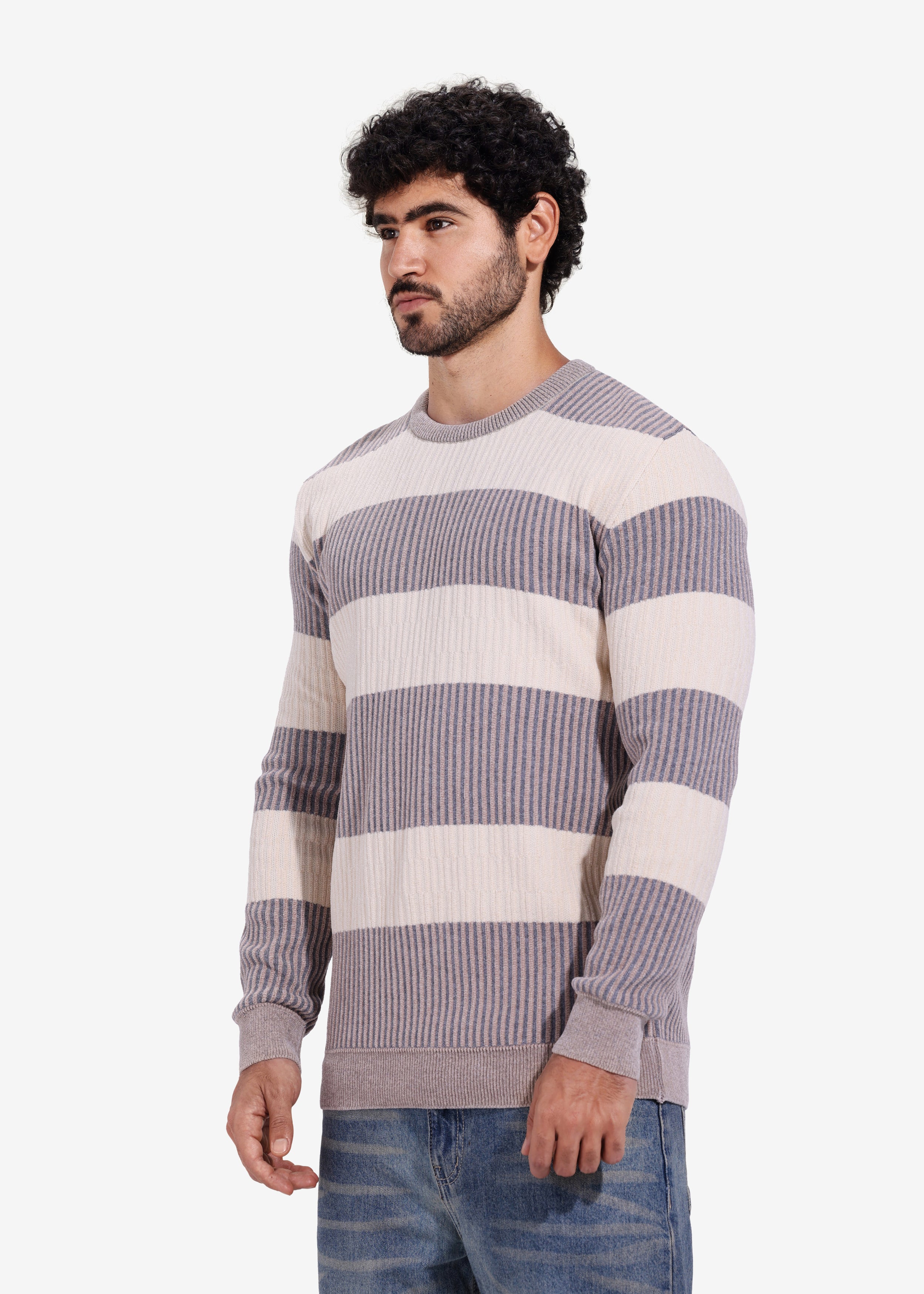 Pullover - Men - Striped