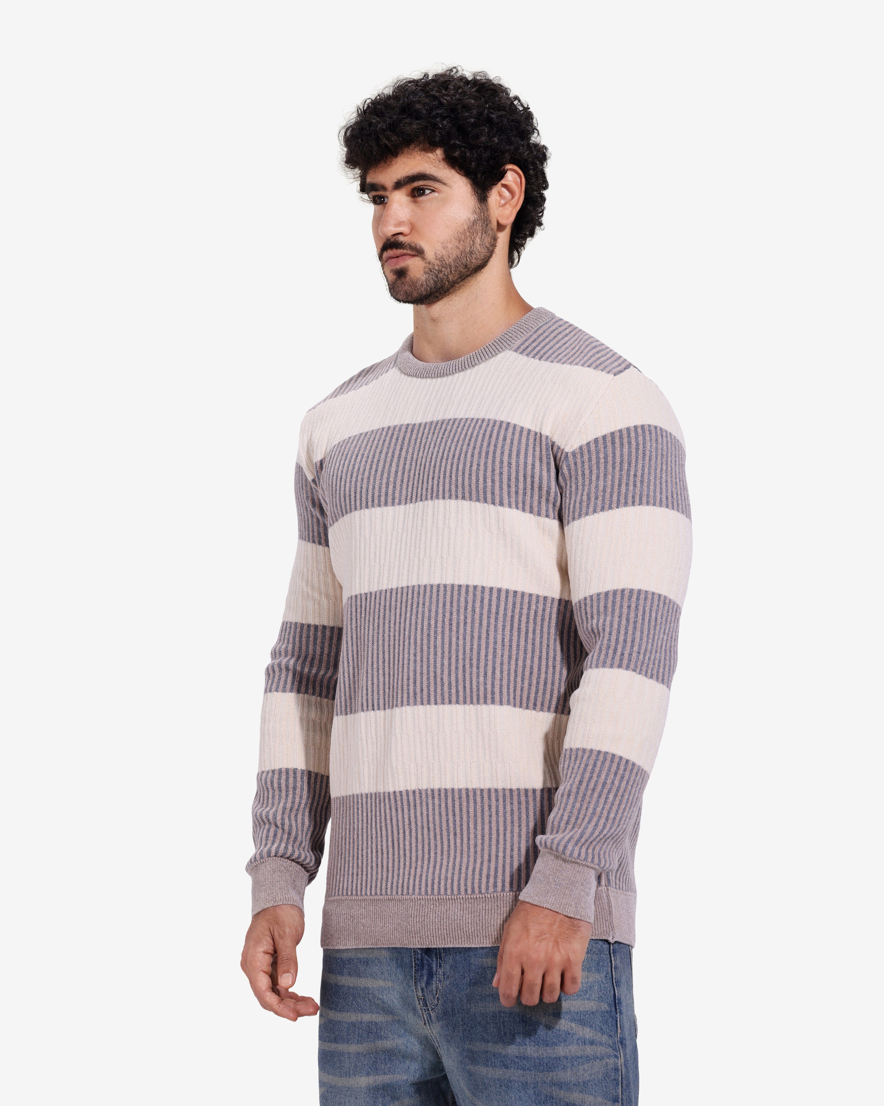 Pullover - Men - Striped