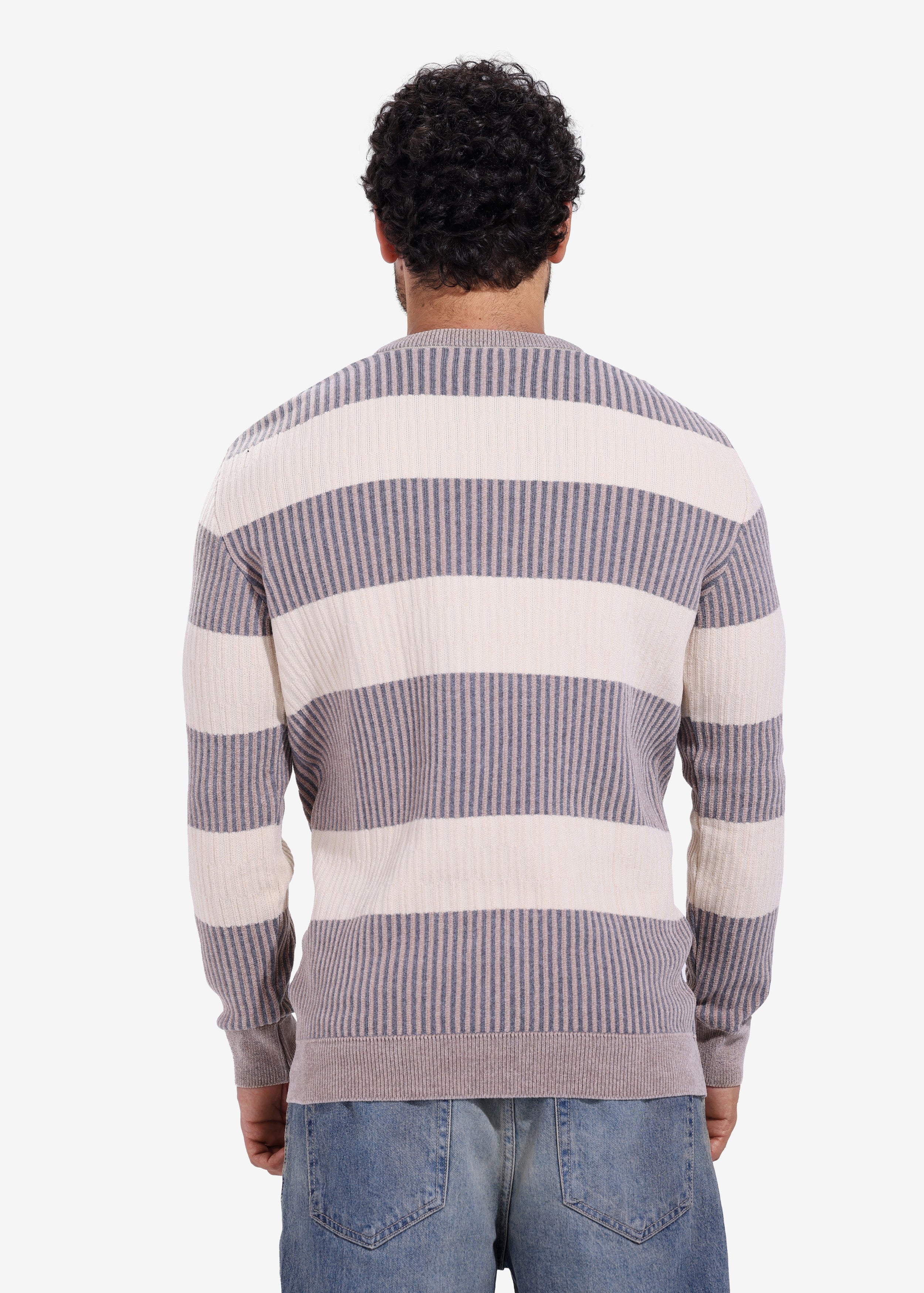 Pullover - Men - Striped