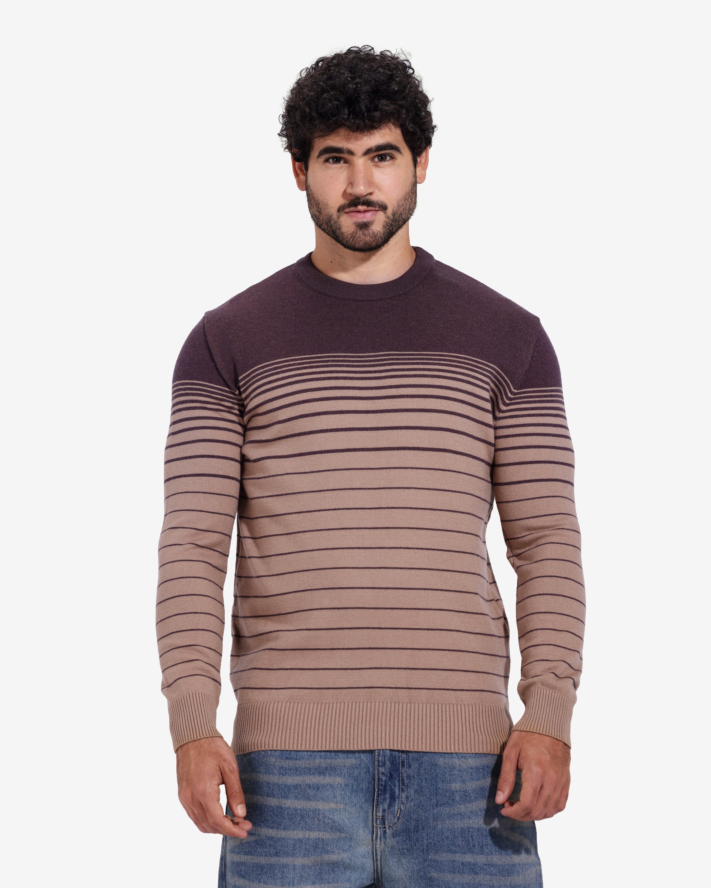 Pullover - Men - Striped
