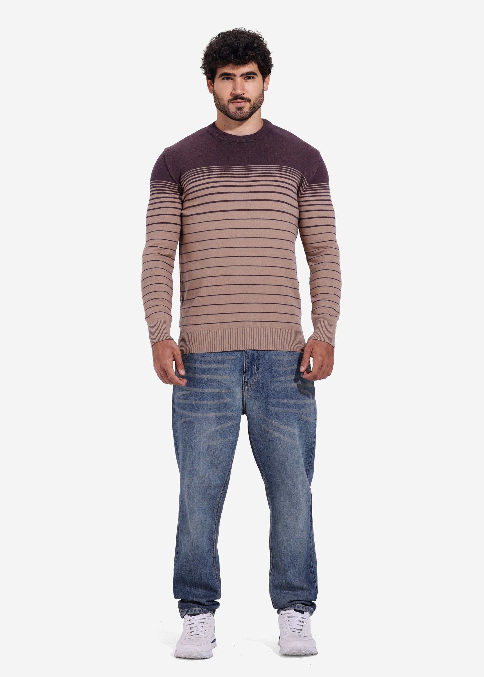 Pullover - Men - Striped