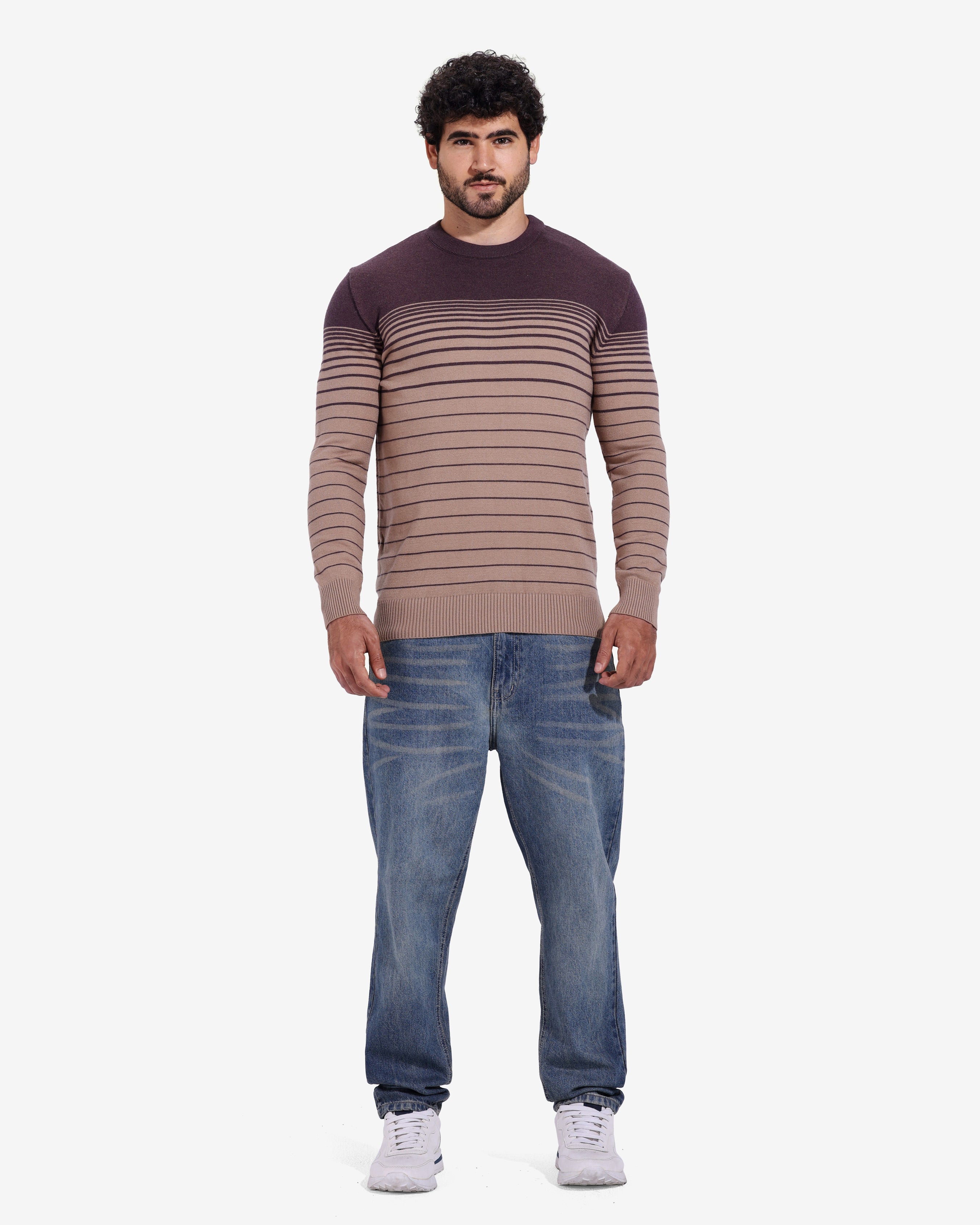 Pullover - Men - Striped