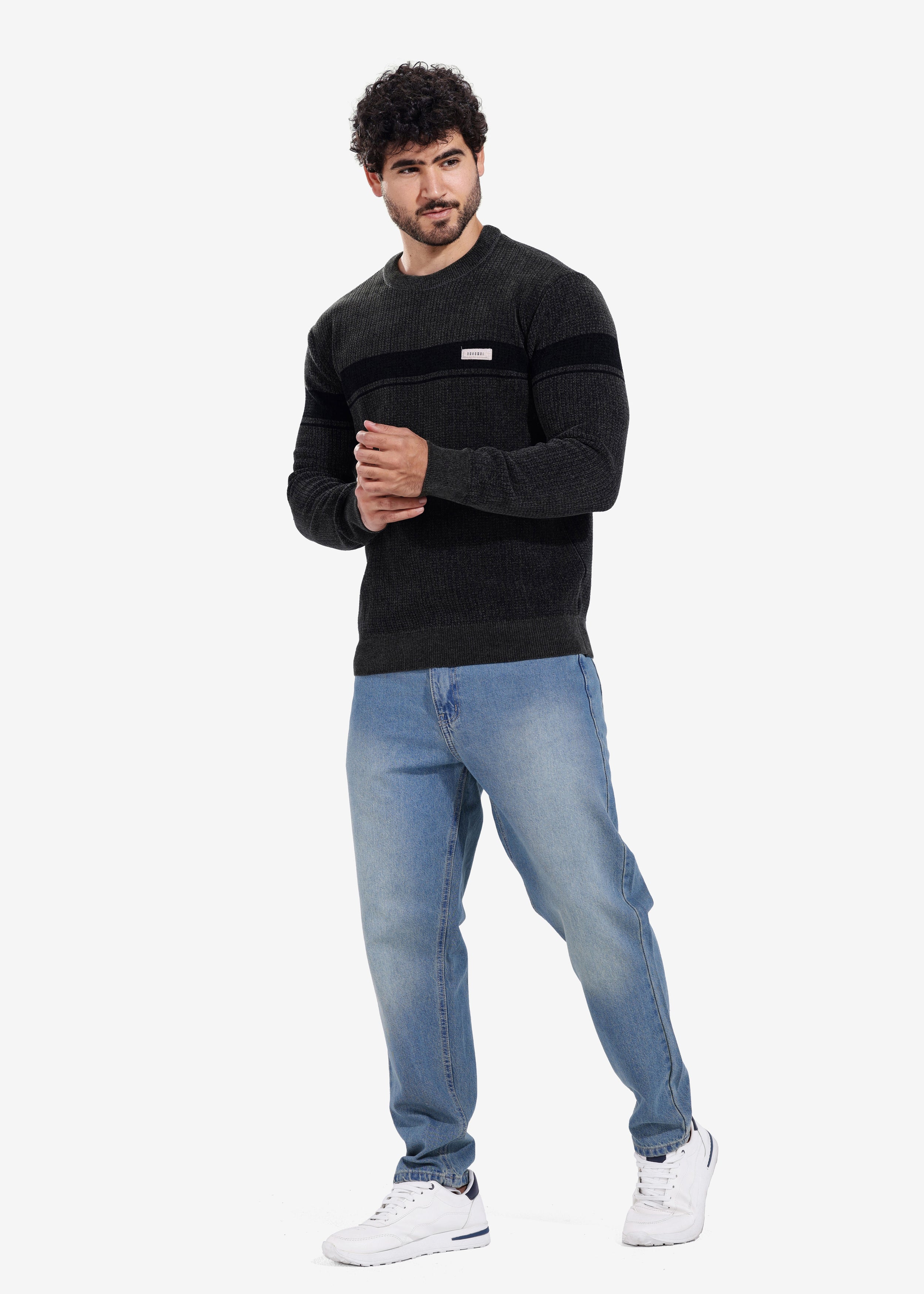 Pullover - Men - Striped