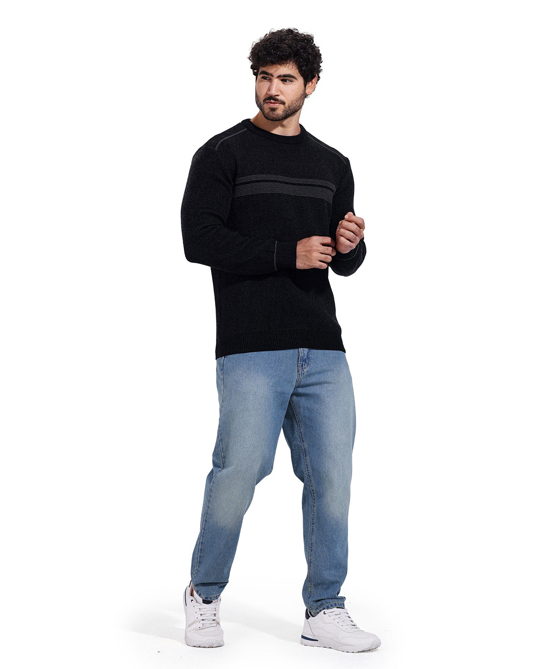 Pullover - Men - Striped