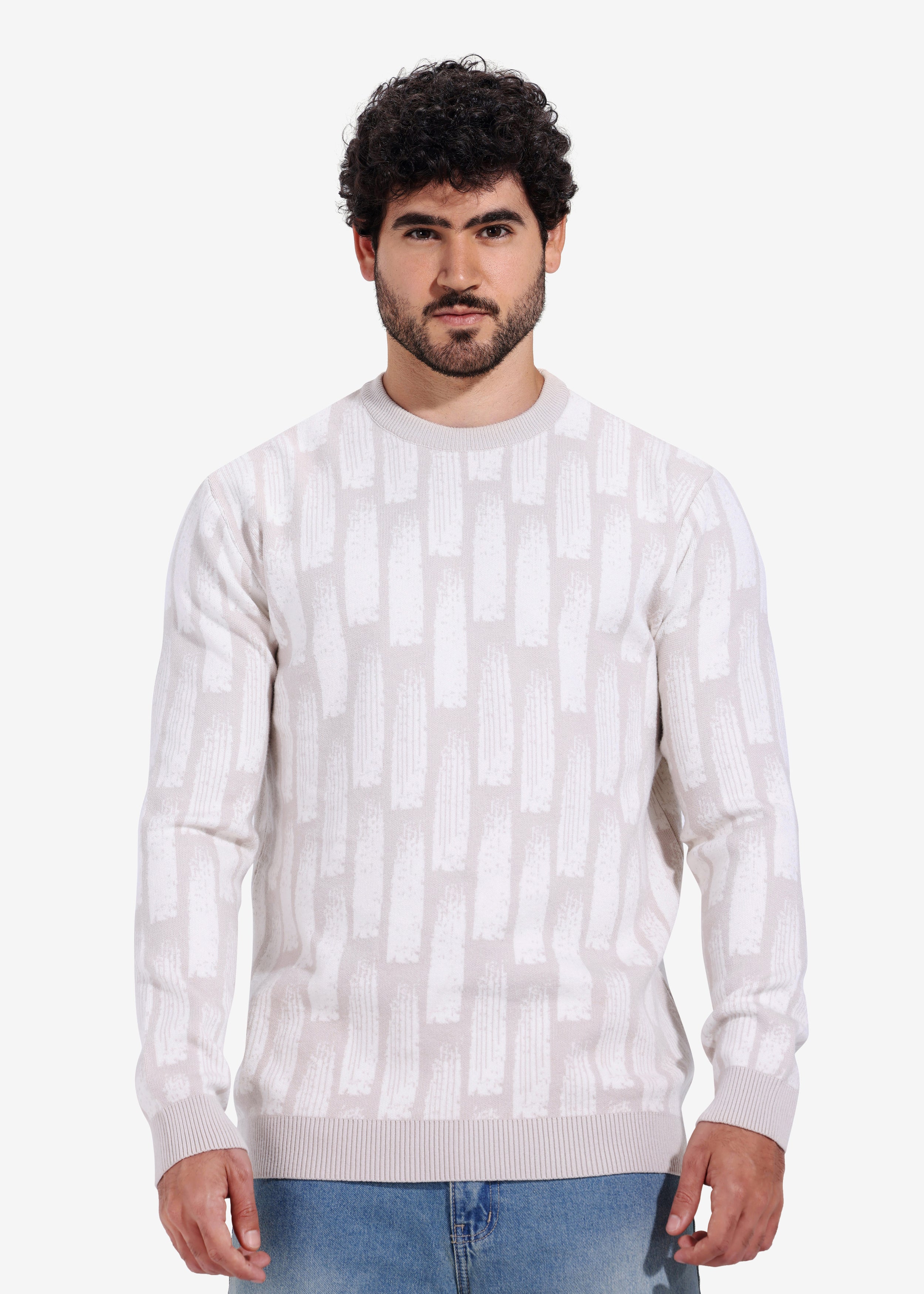 Pullover - Men - Striped