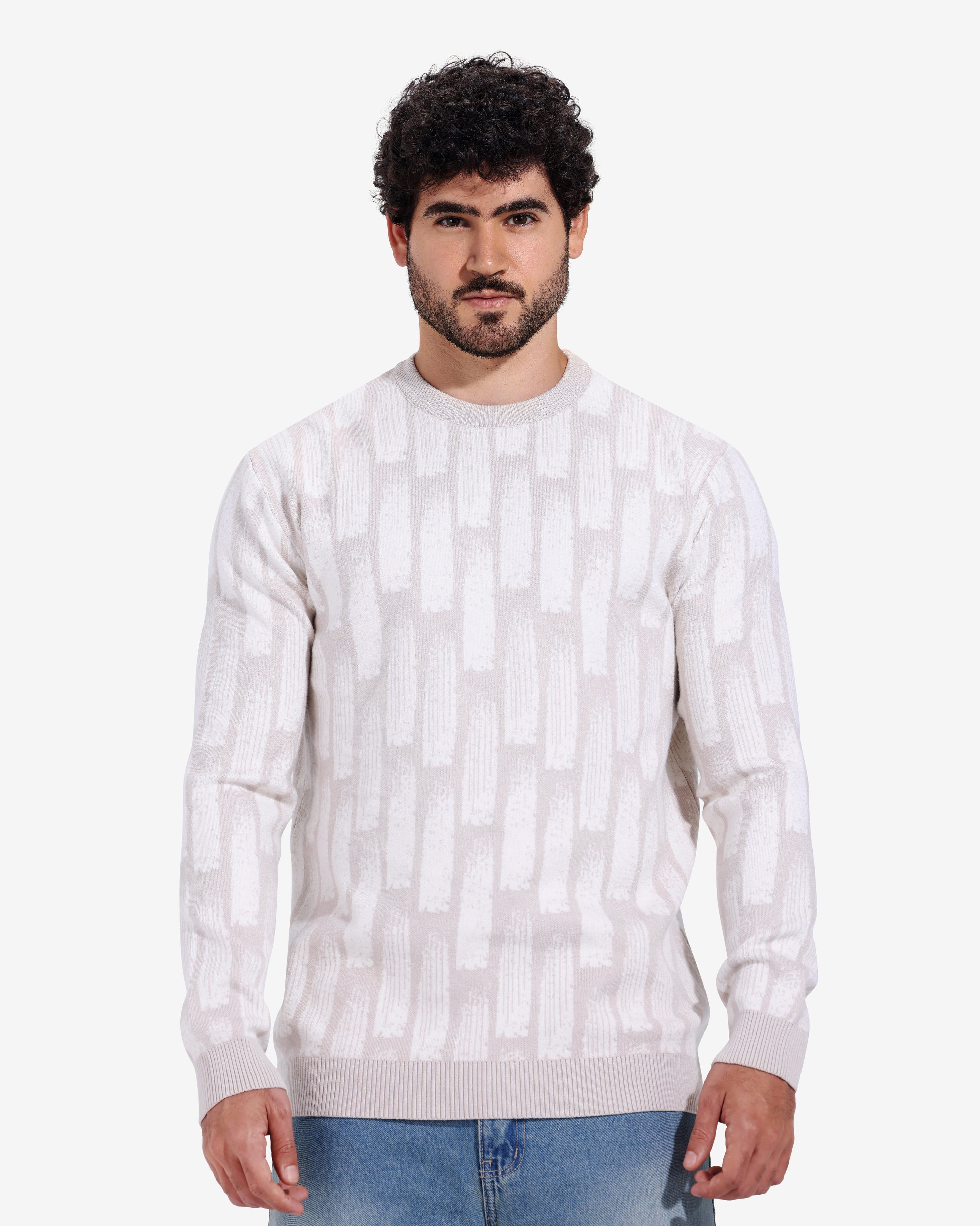 Pullover - Men - Striped