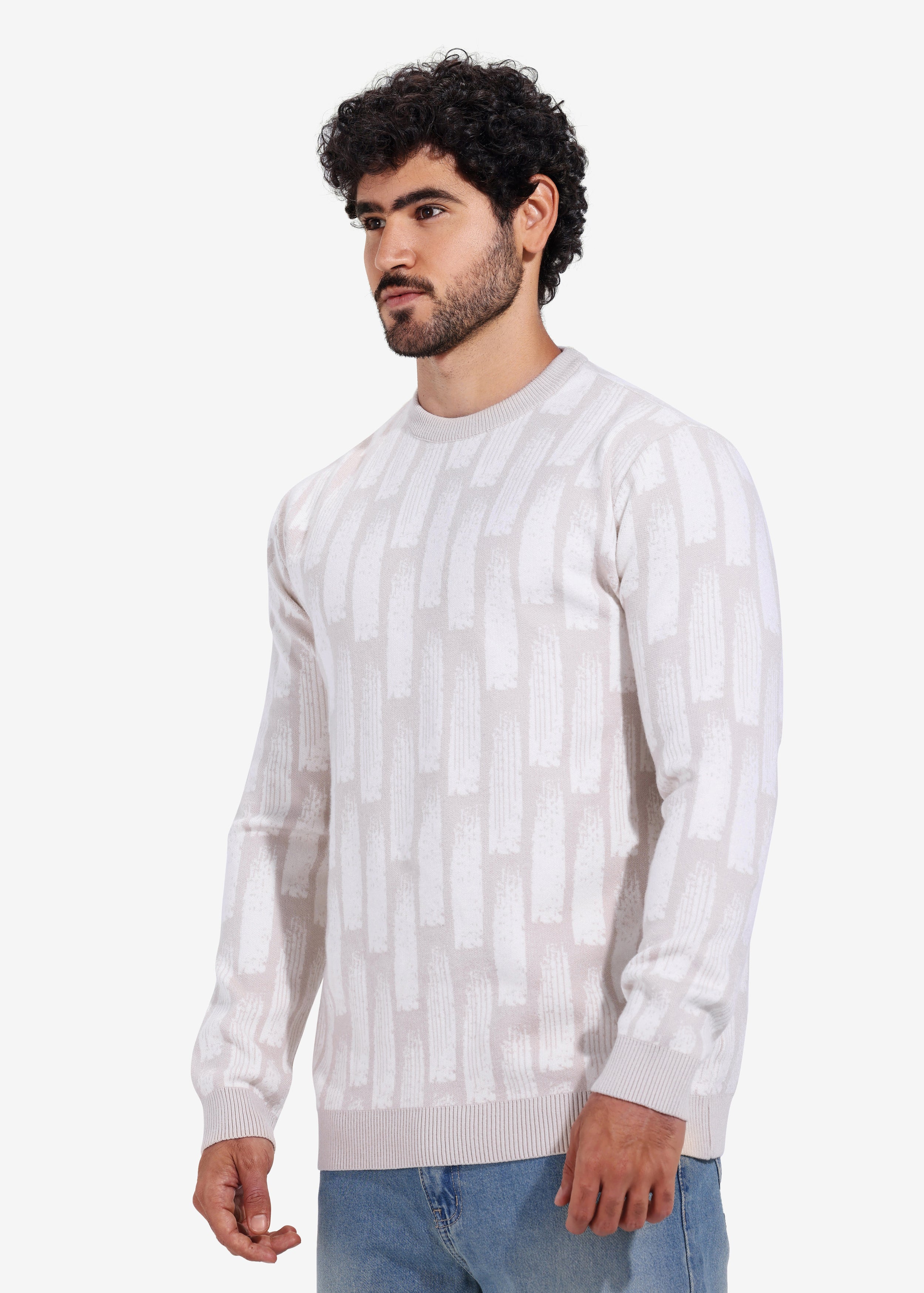 Pullover - Men - Striped