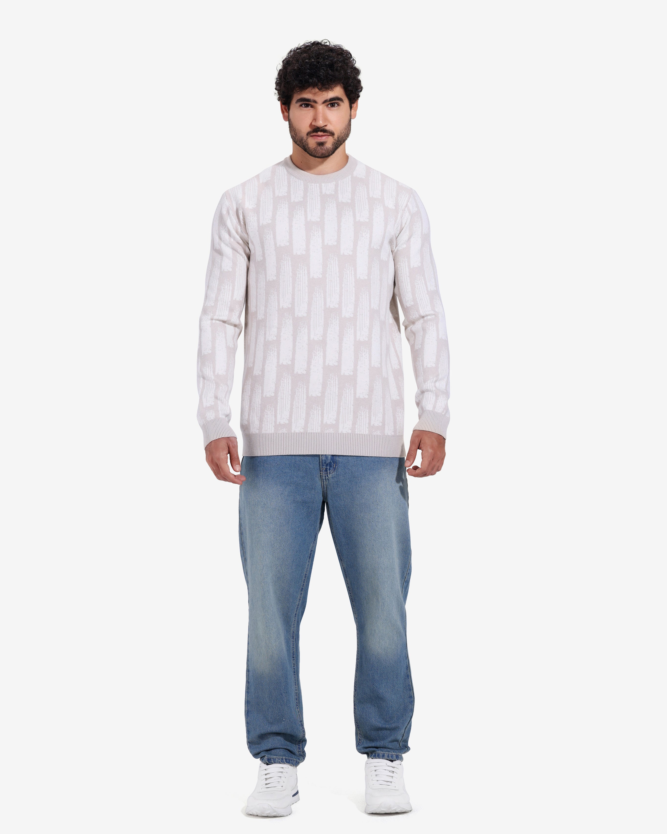 Pullover - Men - Striped