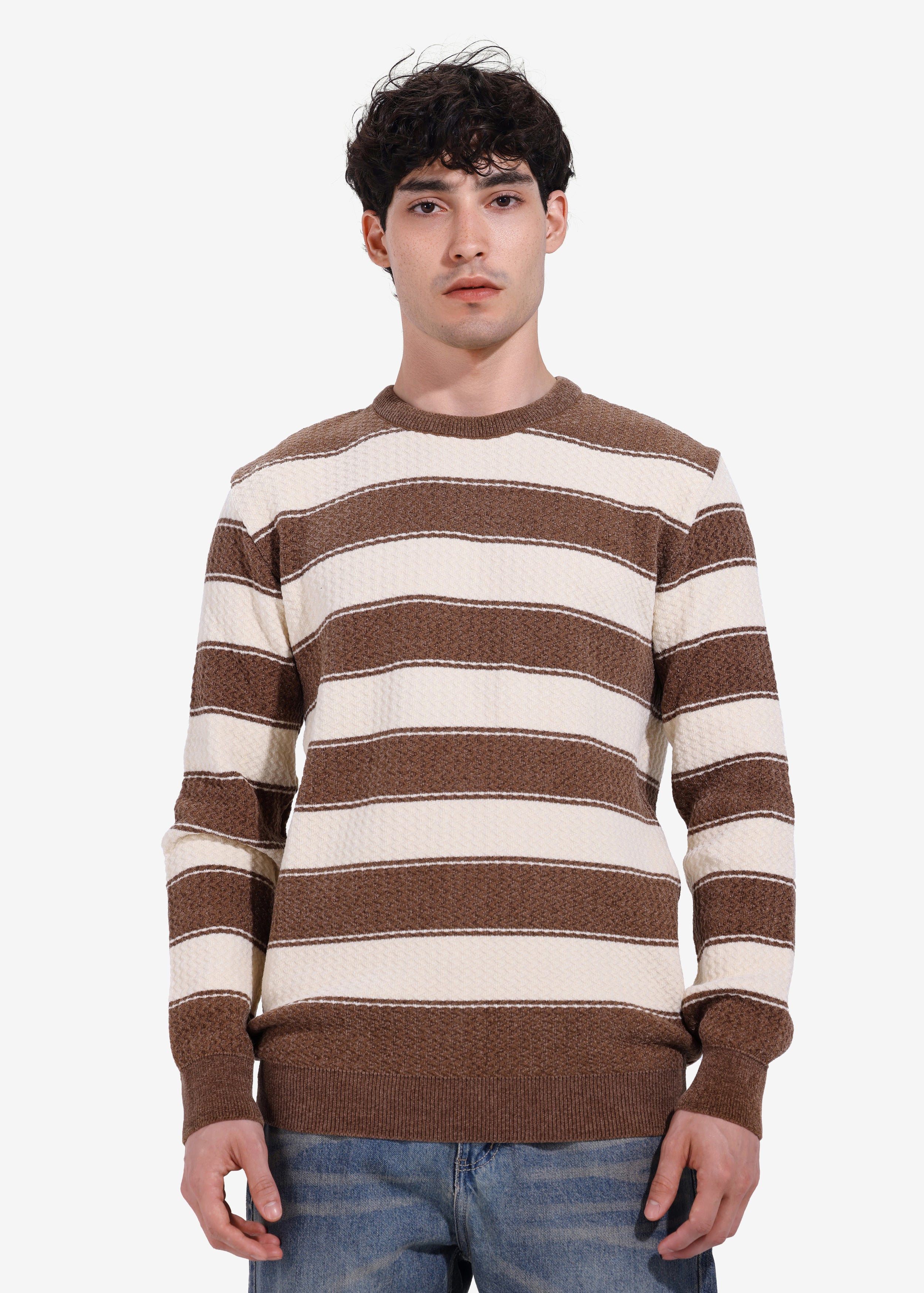 Pullover - Men - Striped