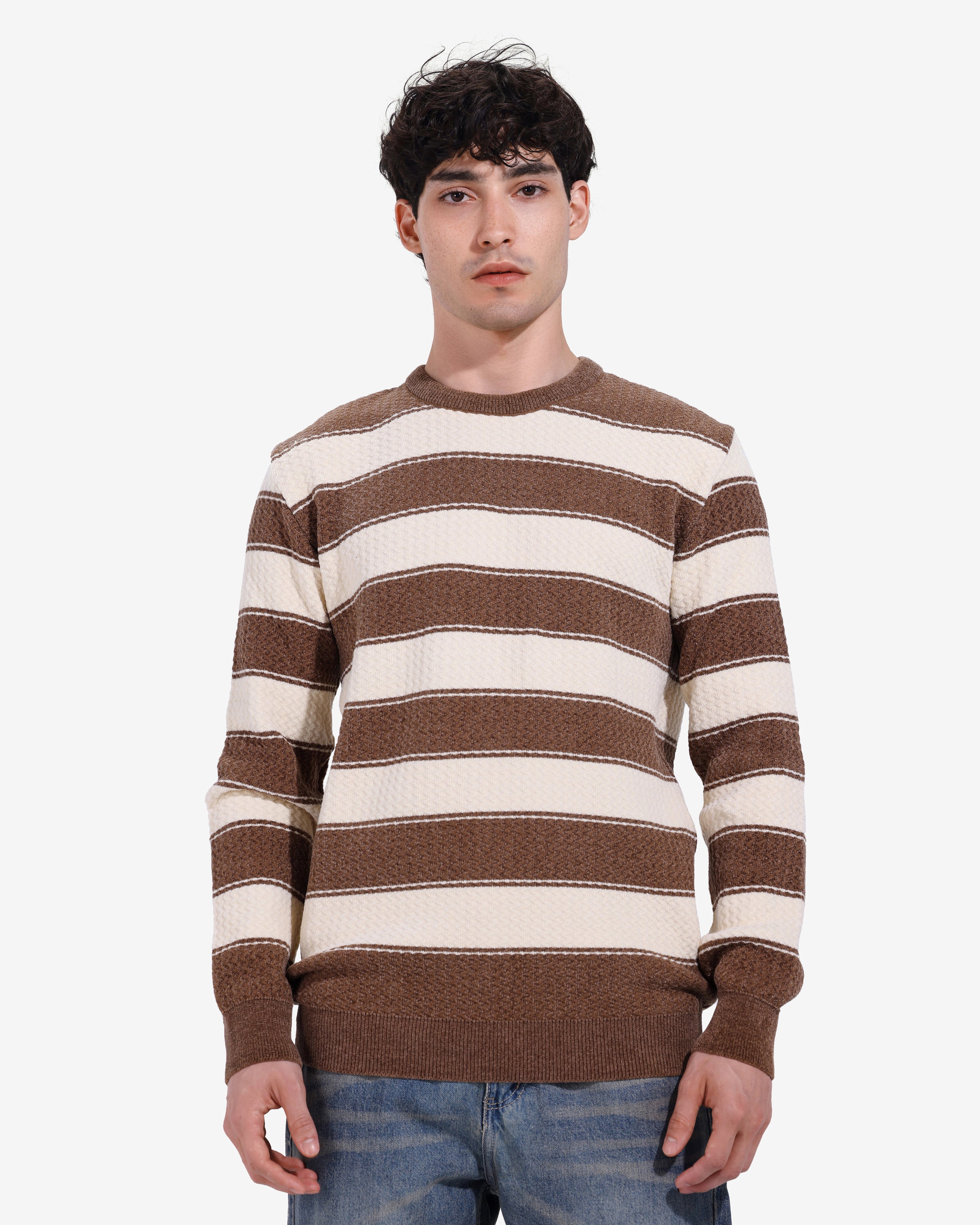 Pullover - Men - Striped
