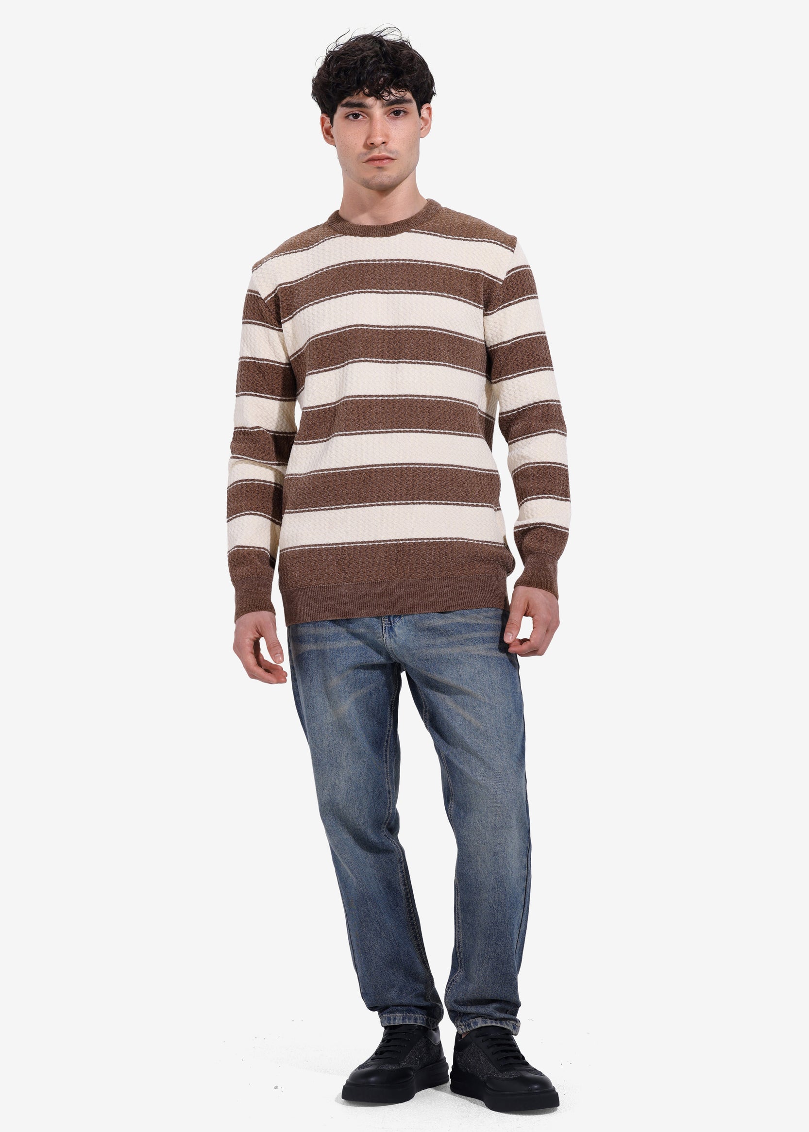Pullover - Men - Striped