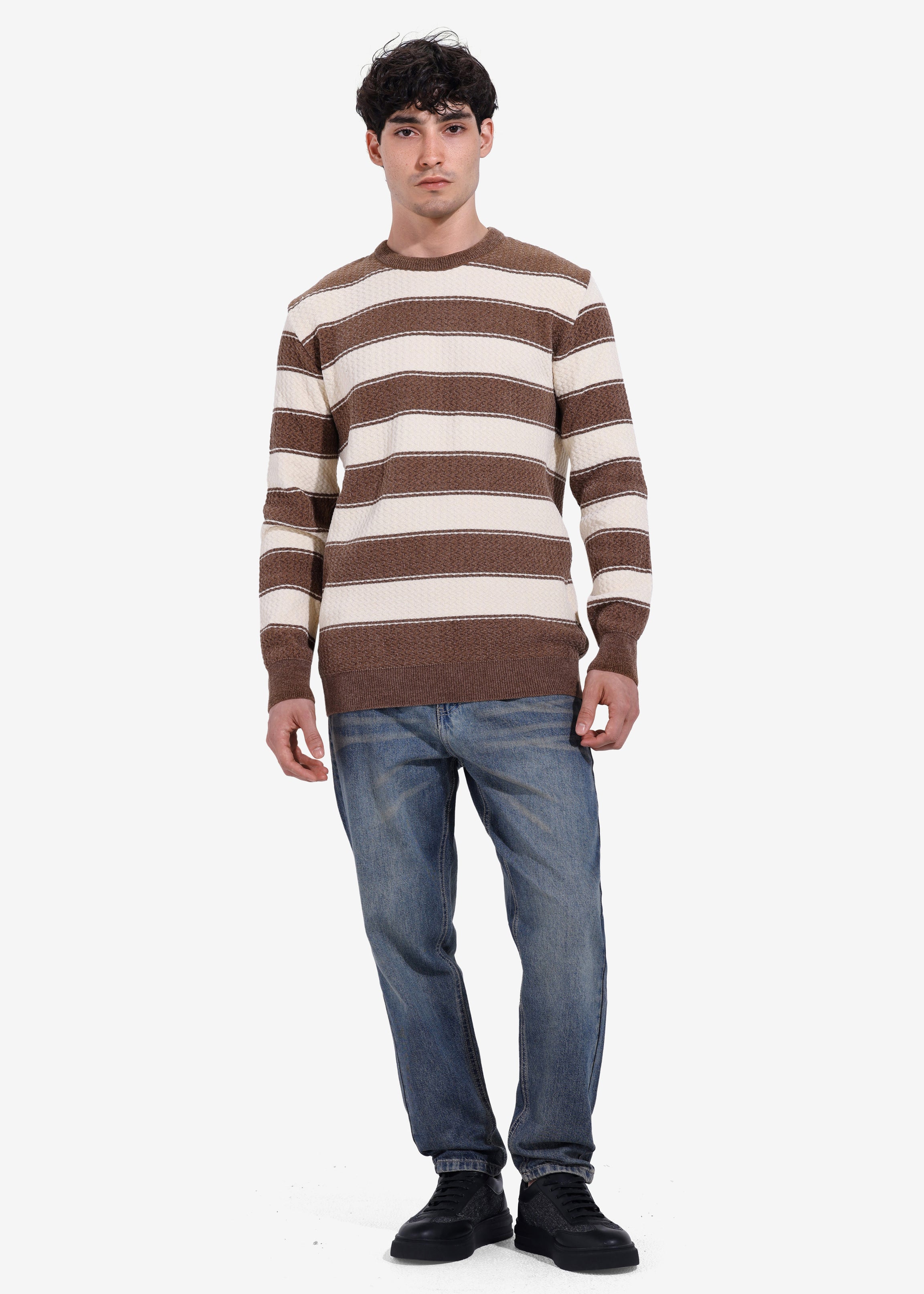 Pullover - Men - Striped