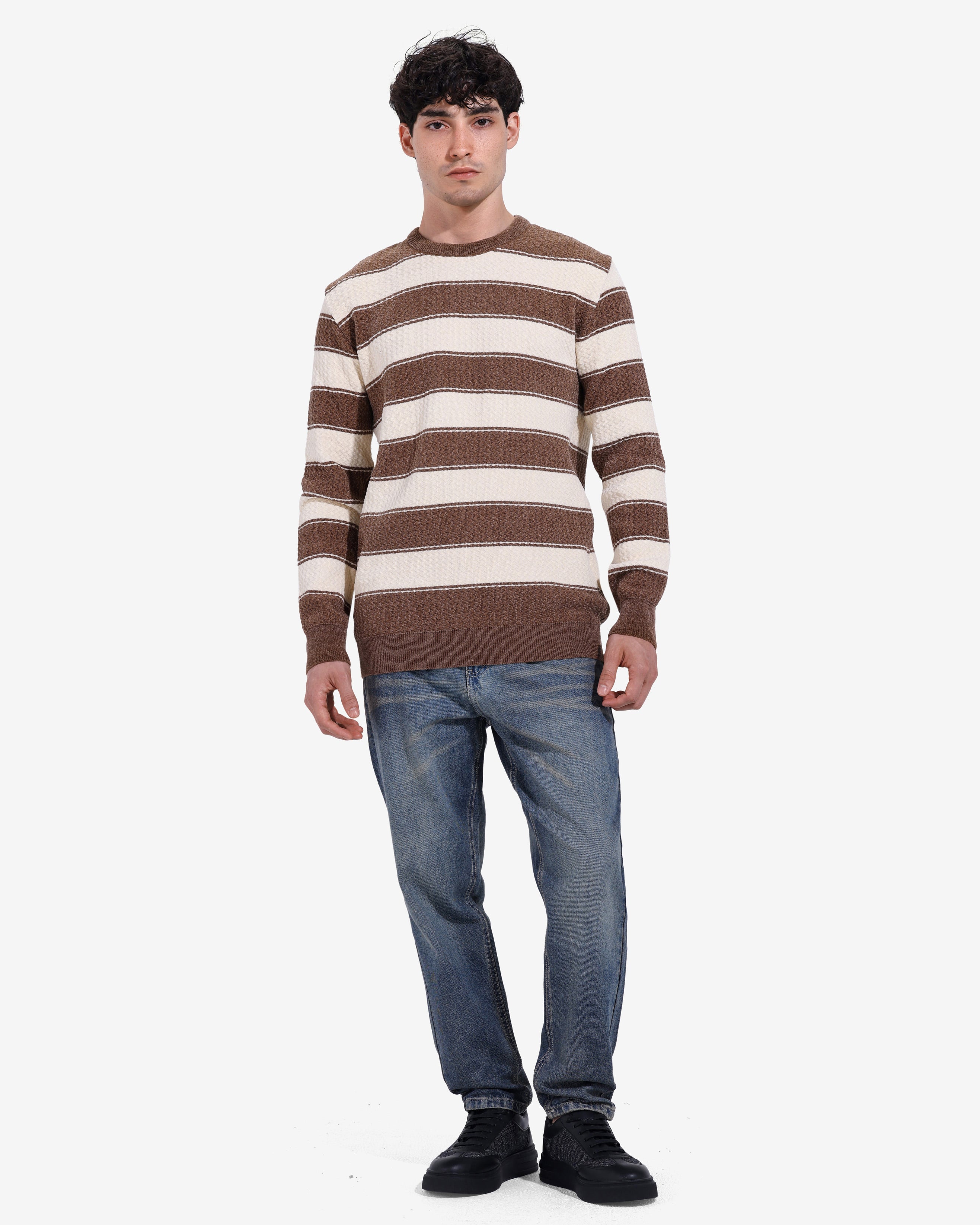 Pullover - Men - Striped