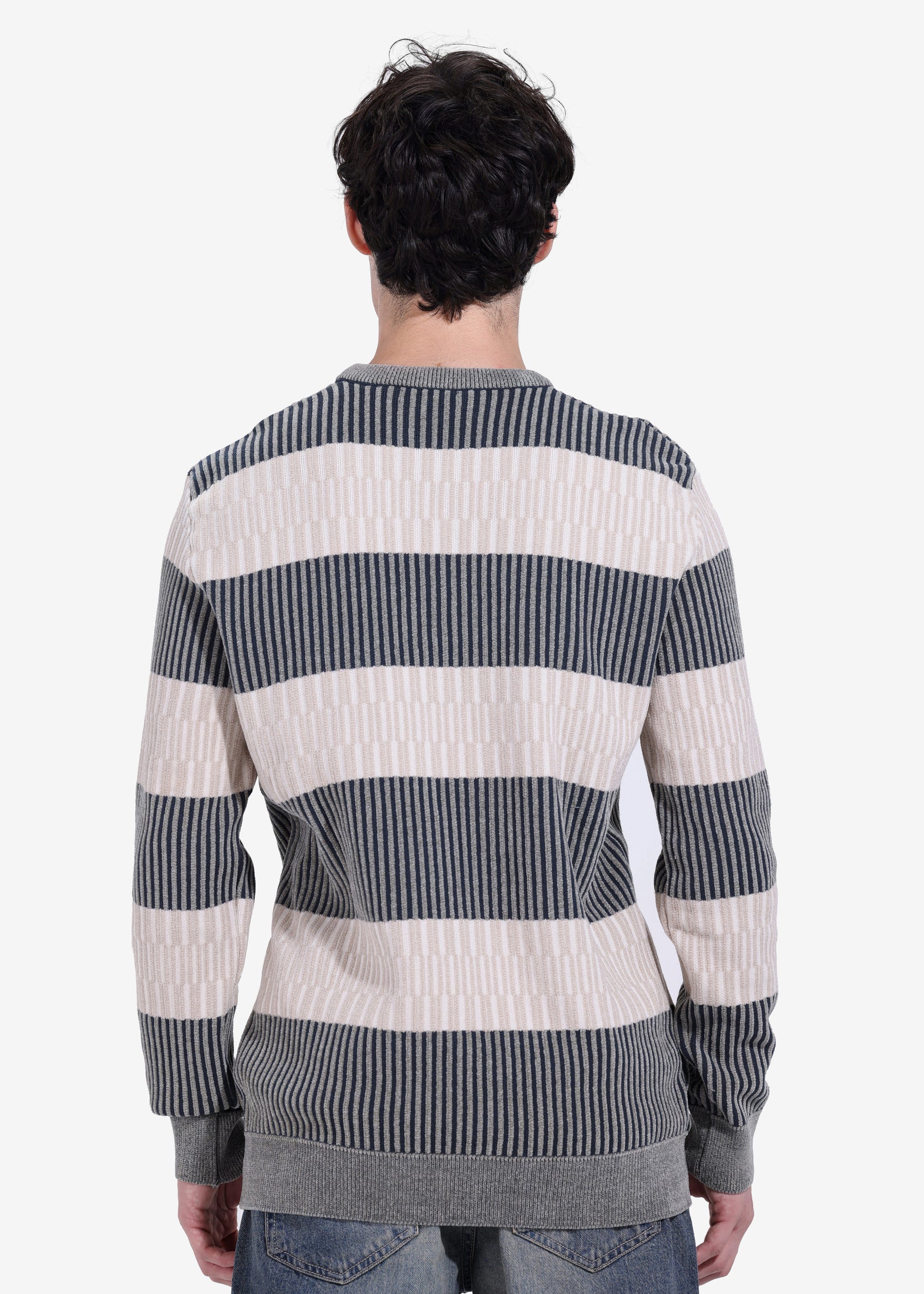 Pullover - Men - Striped