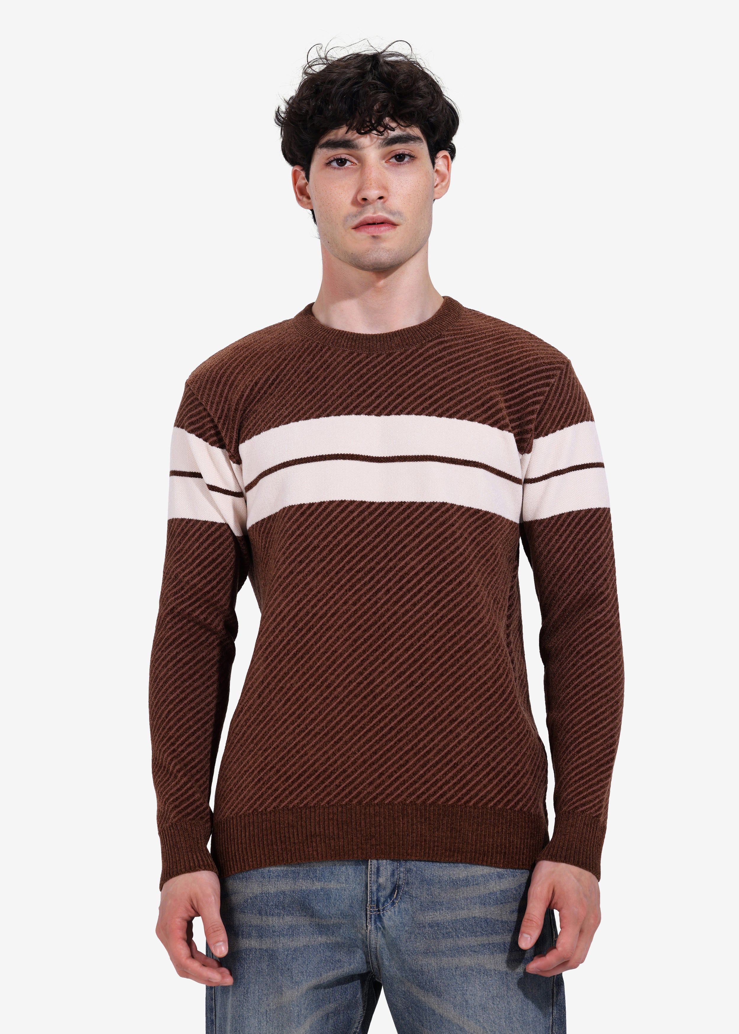 Pullover - Men - Striped
