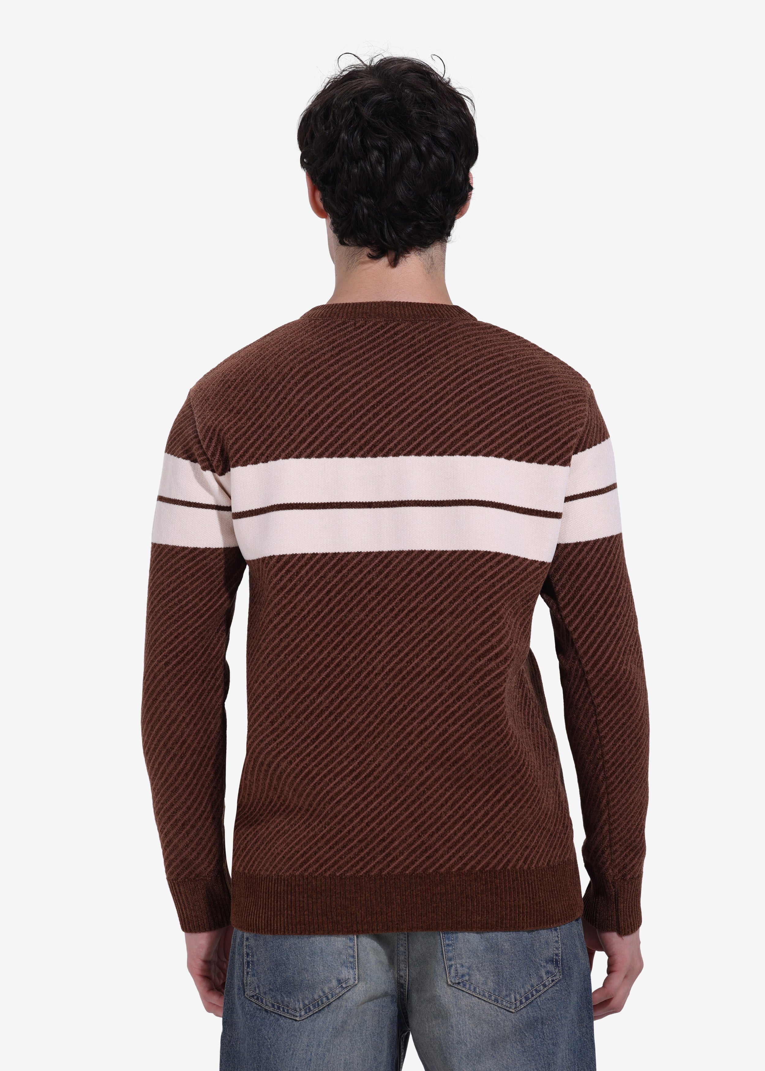 Pullover - Men - Striped