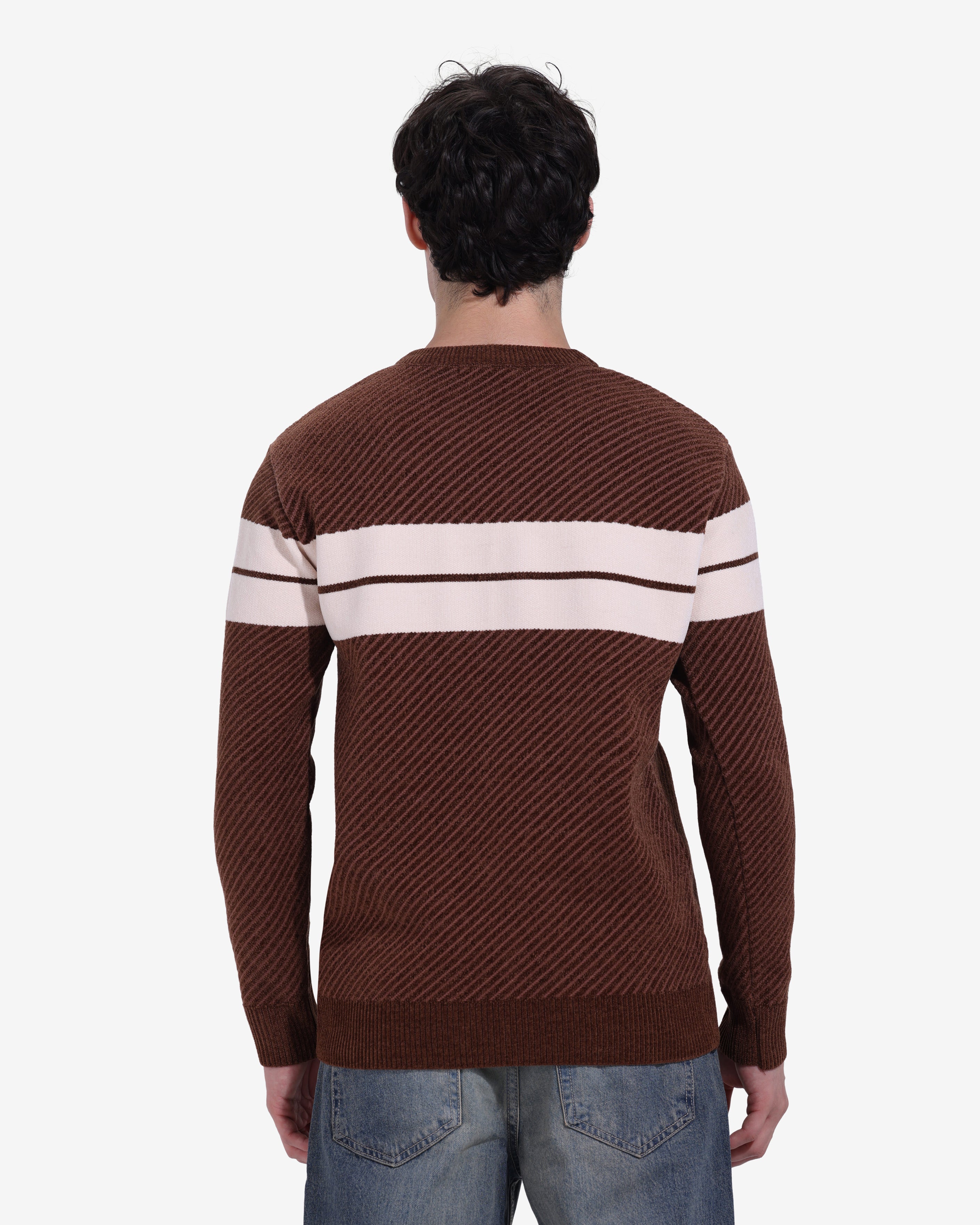 Pullover - Men - Striped