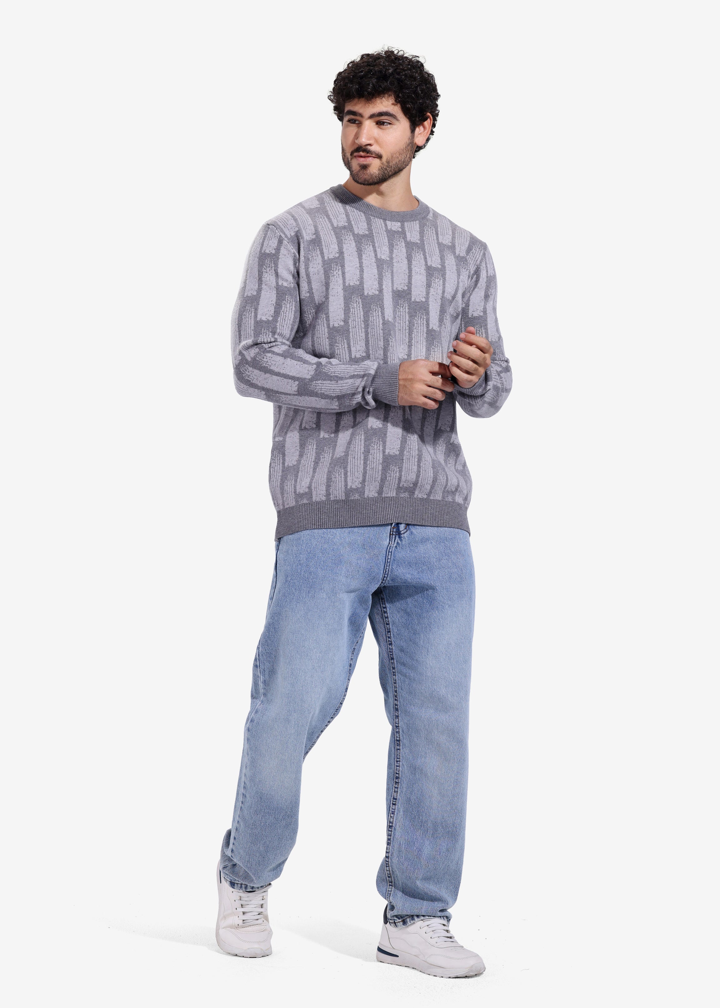 Pullover - Men - Striped