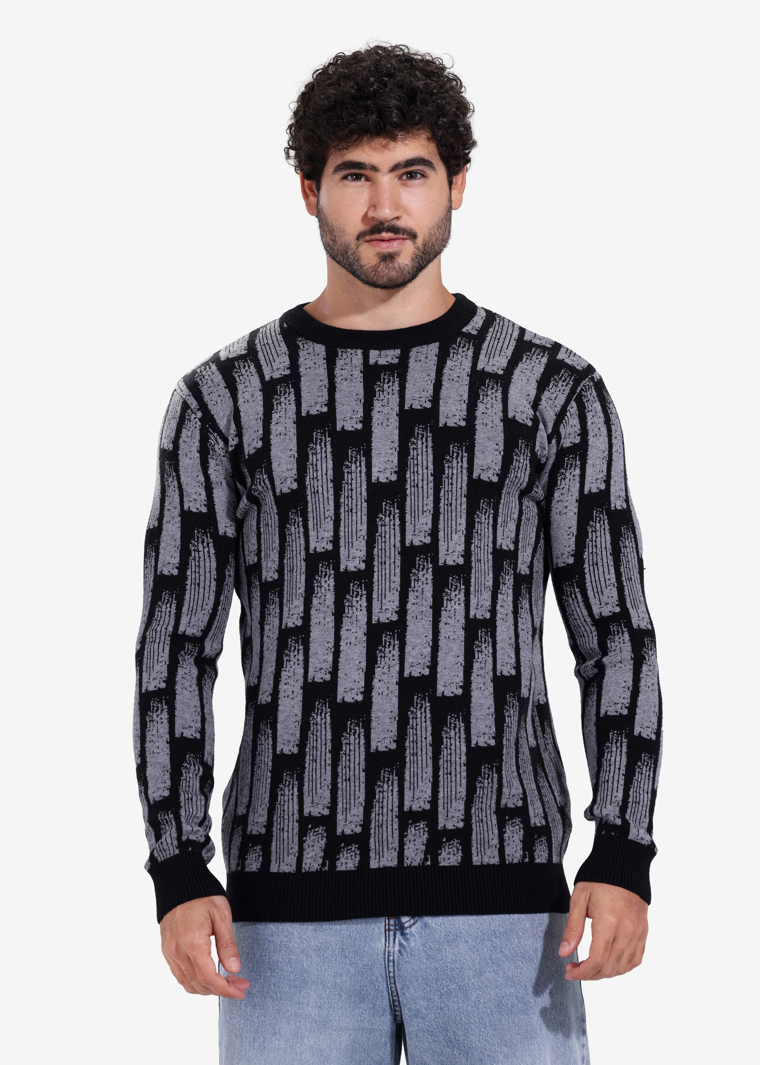 Pullover - Men - Striped