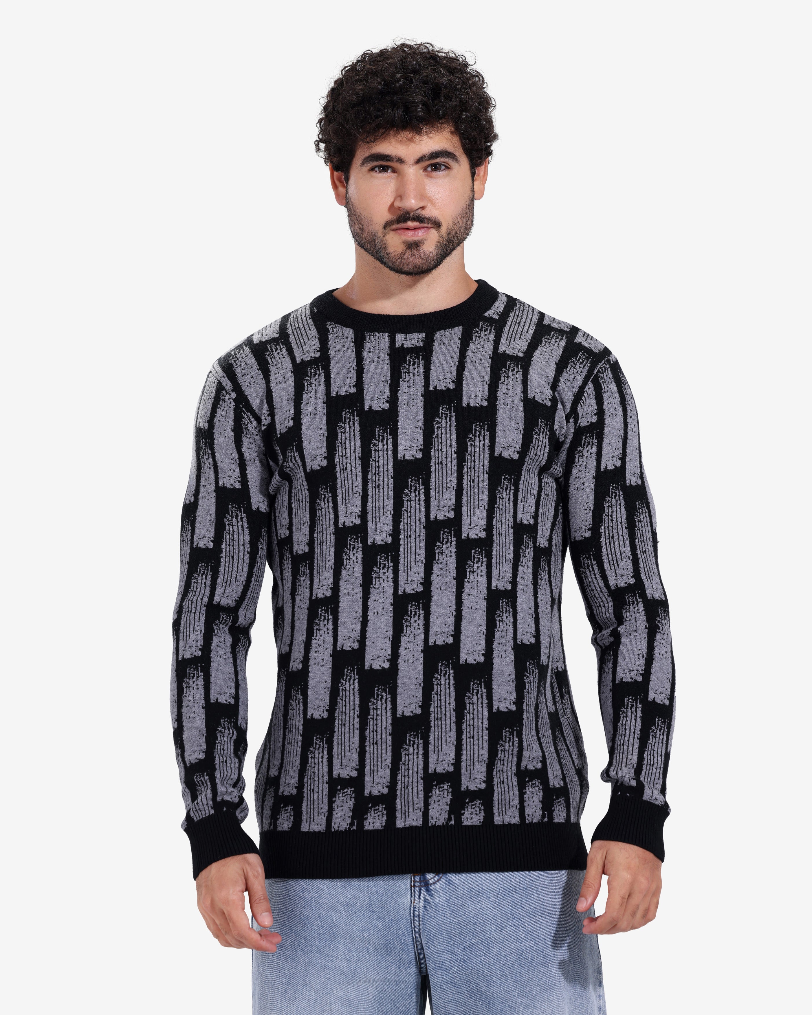 Pullover - Men - Striped