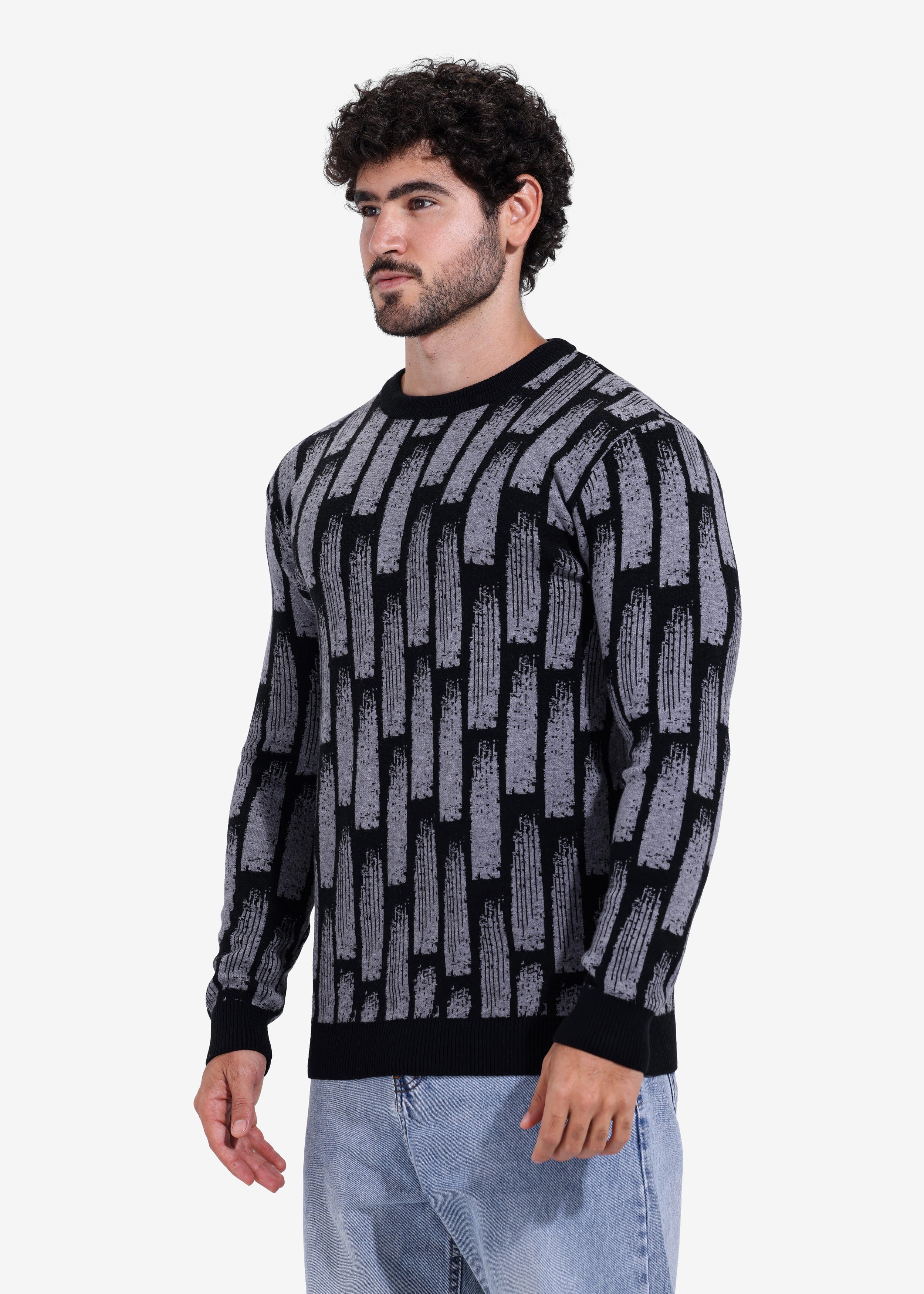 Pullover - Men - Striped