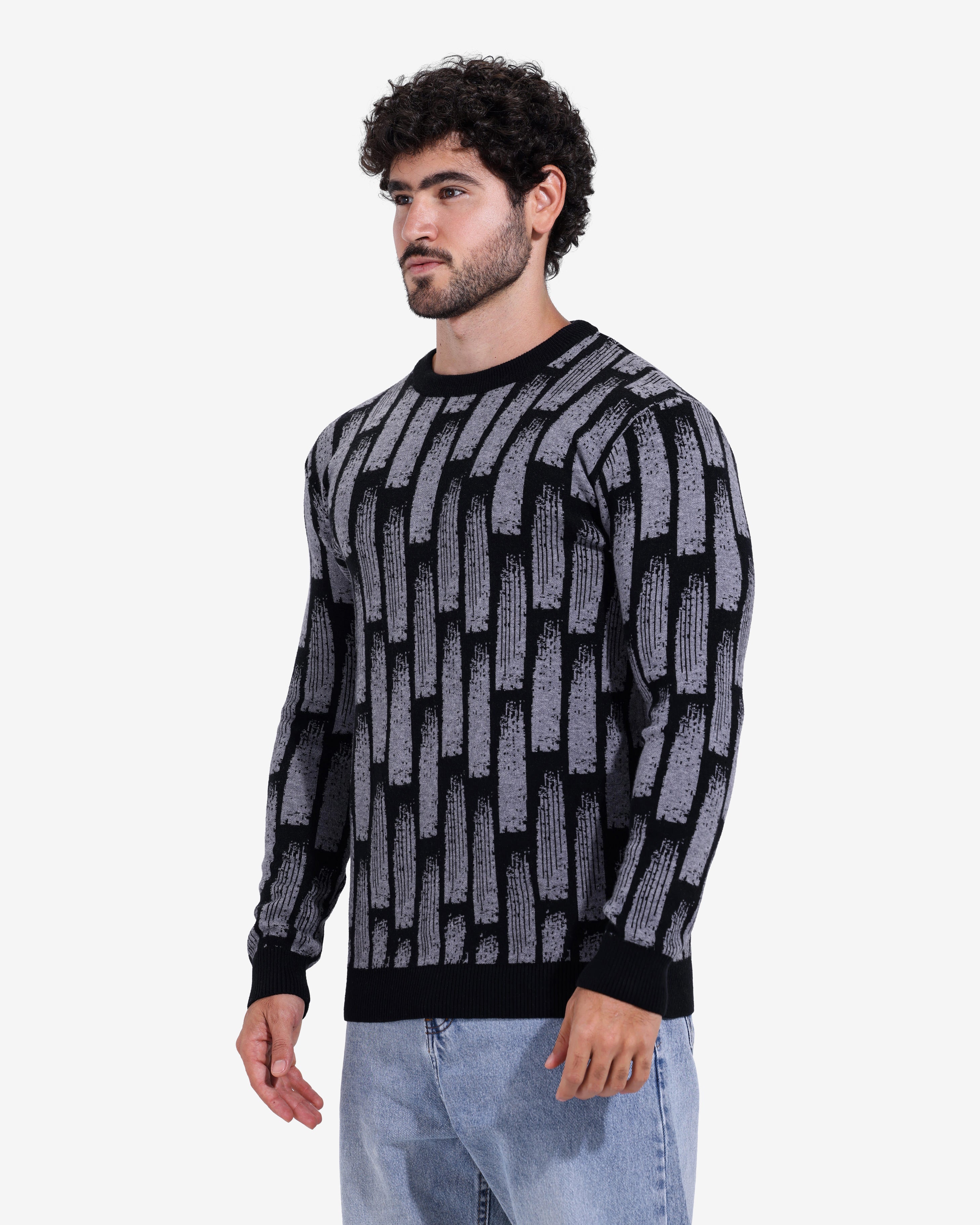 Pullover - Men - Striped