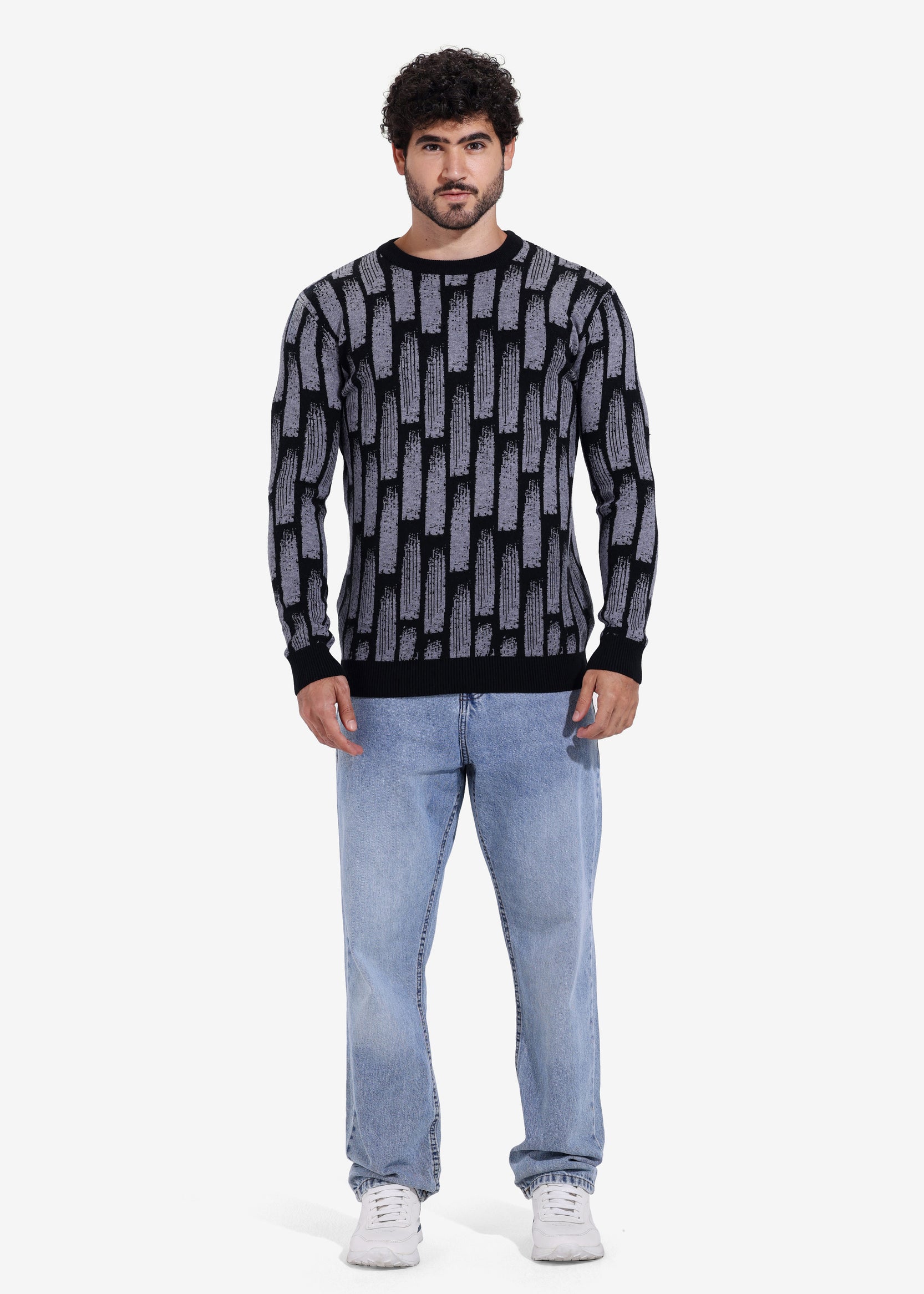 Pullover - Men - Striped